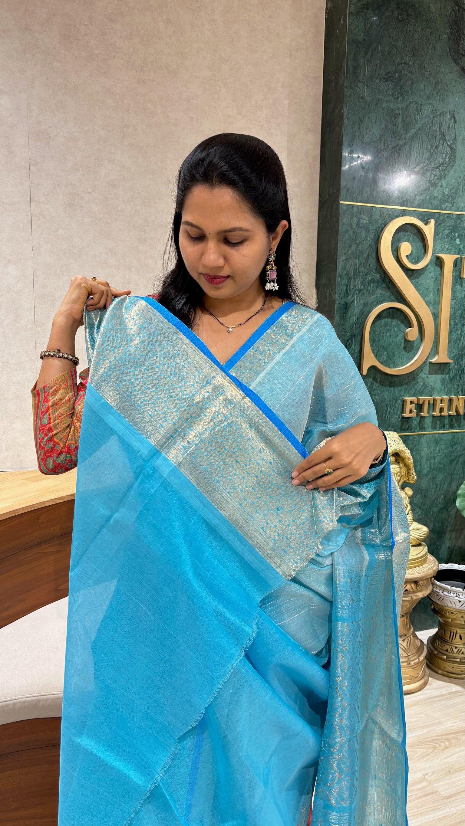 Handloom mangalgiri pattu