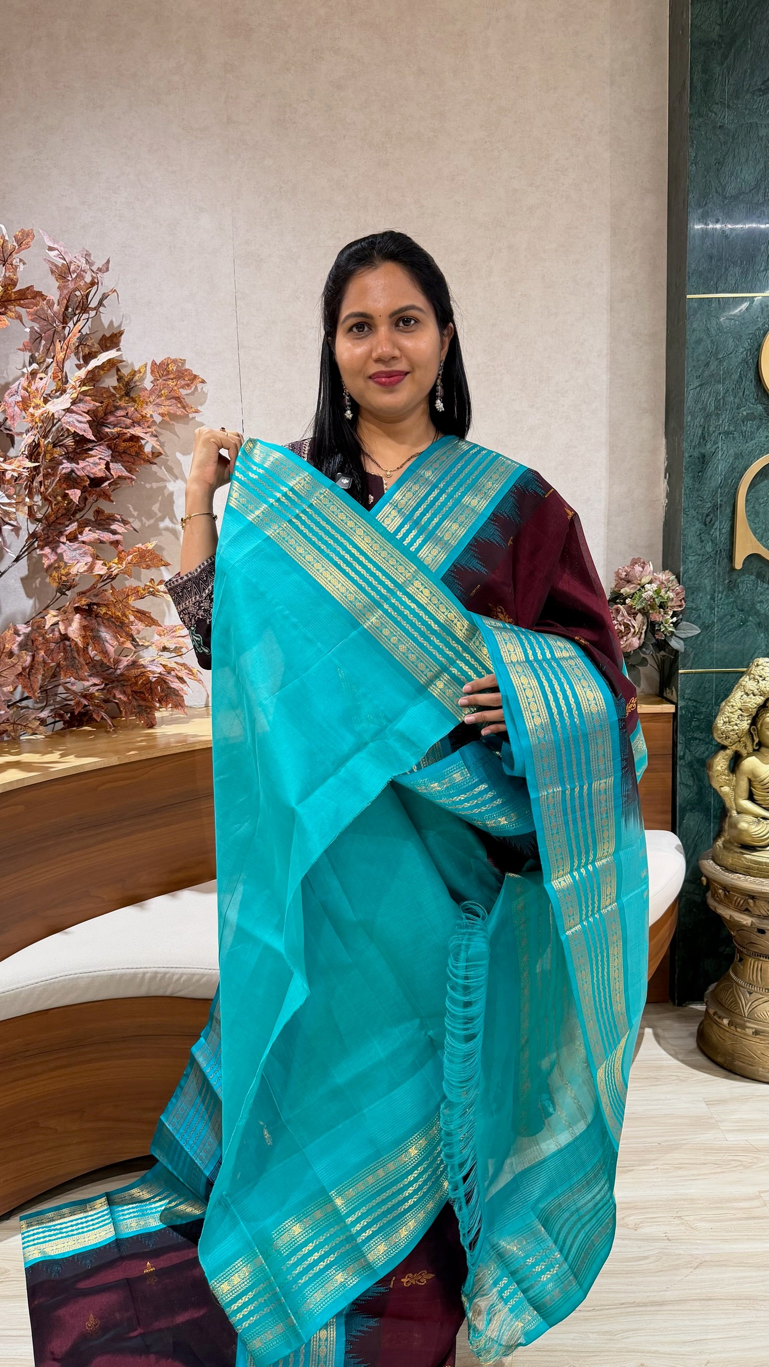 Handloom silk cotton