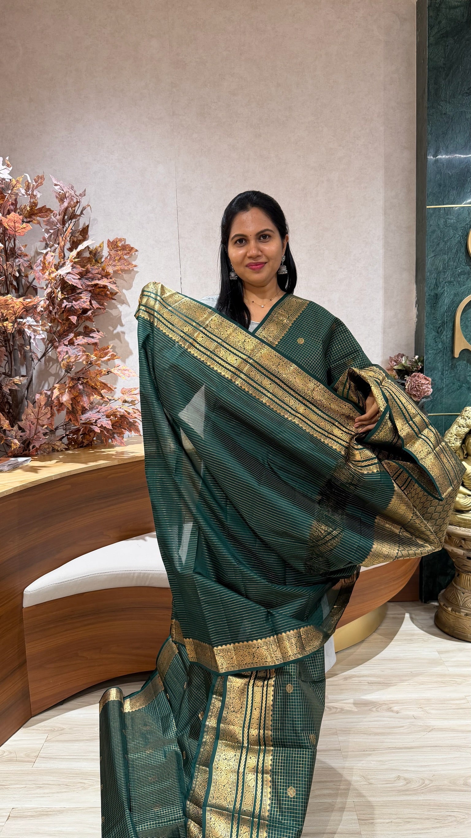 Light weight vintage kanchi