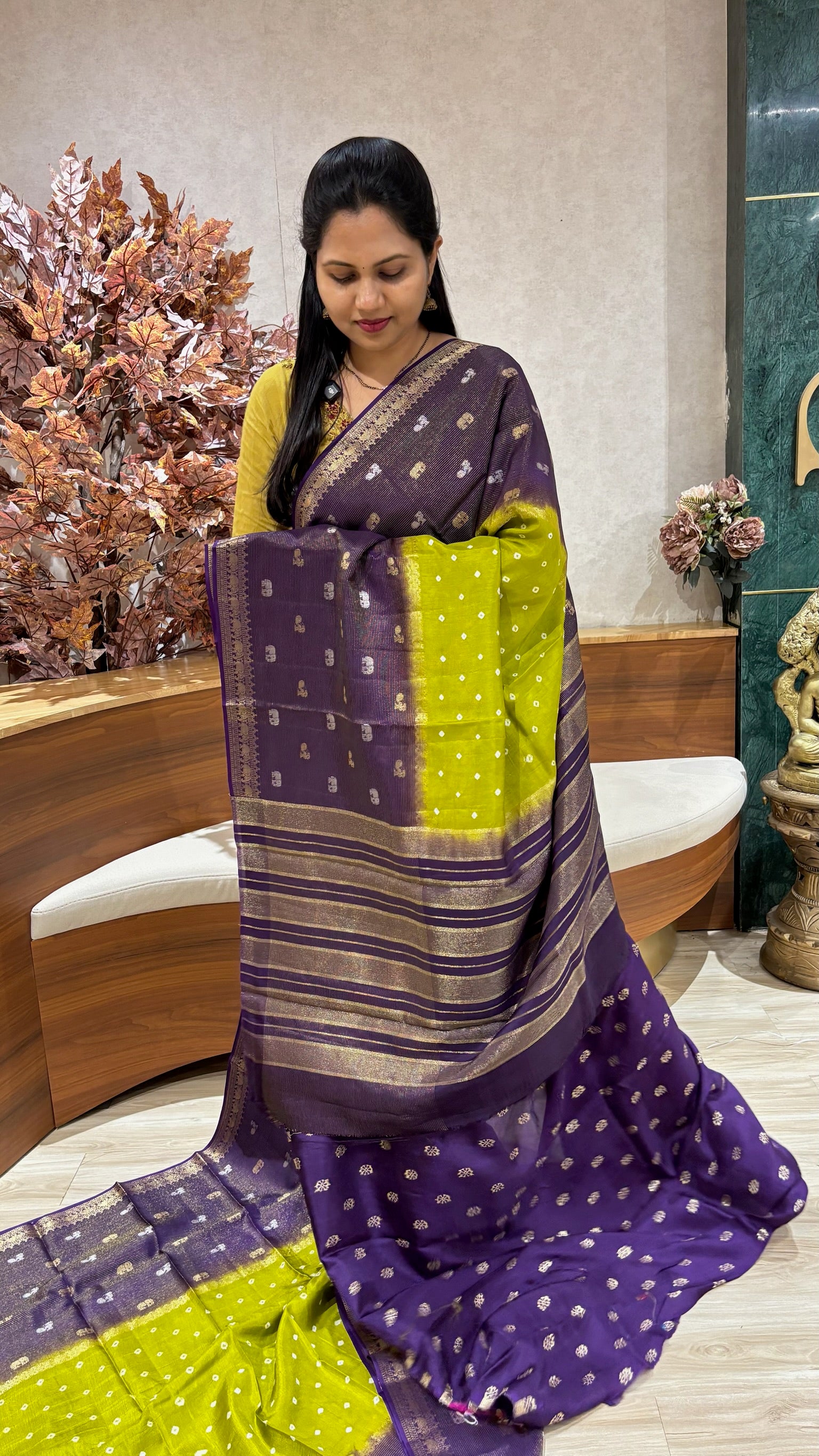 Russian silk middle design