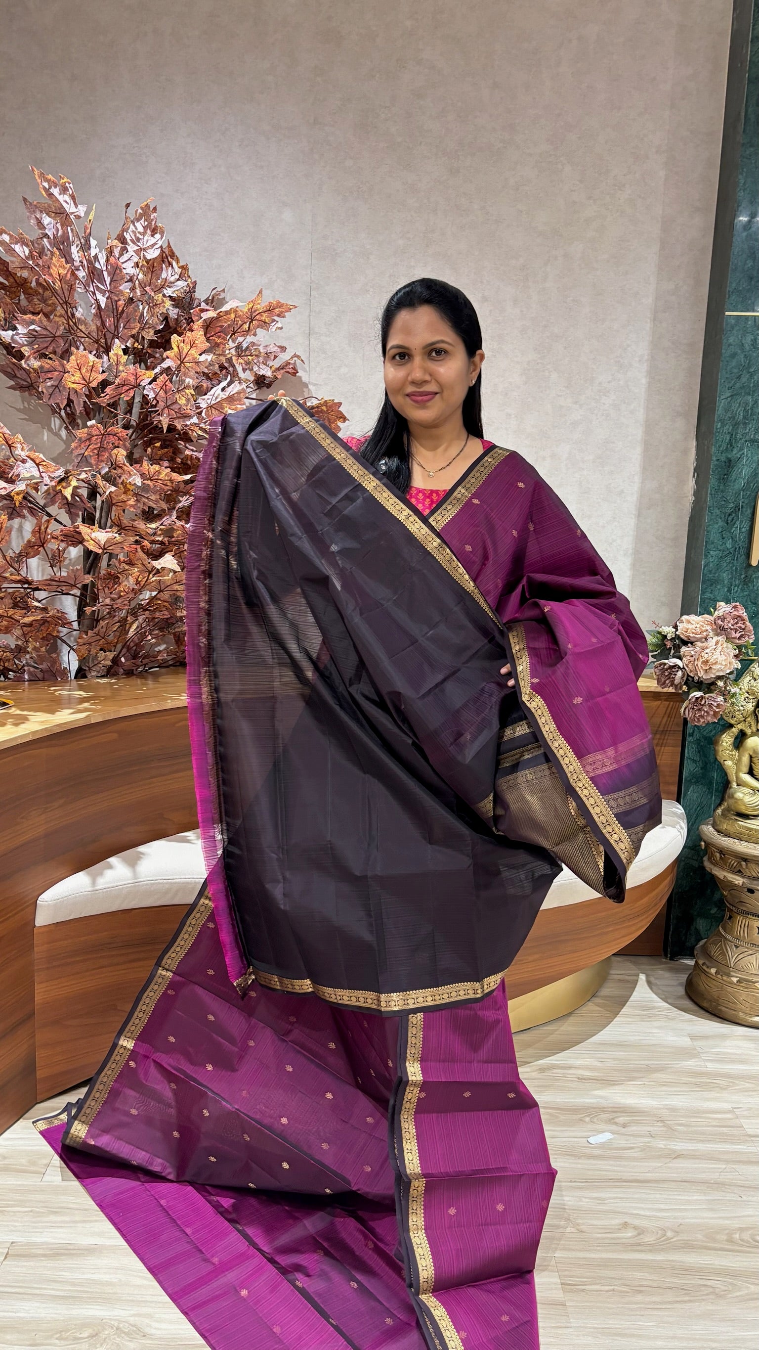 small border kanchi pattu