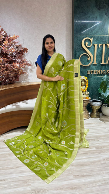 Banaras allover weaving