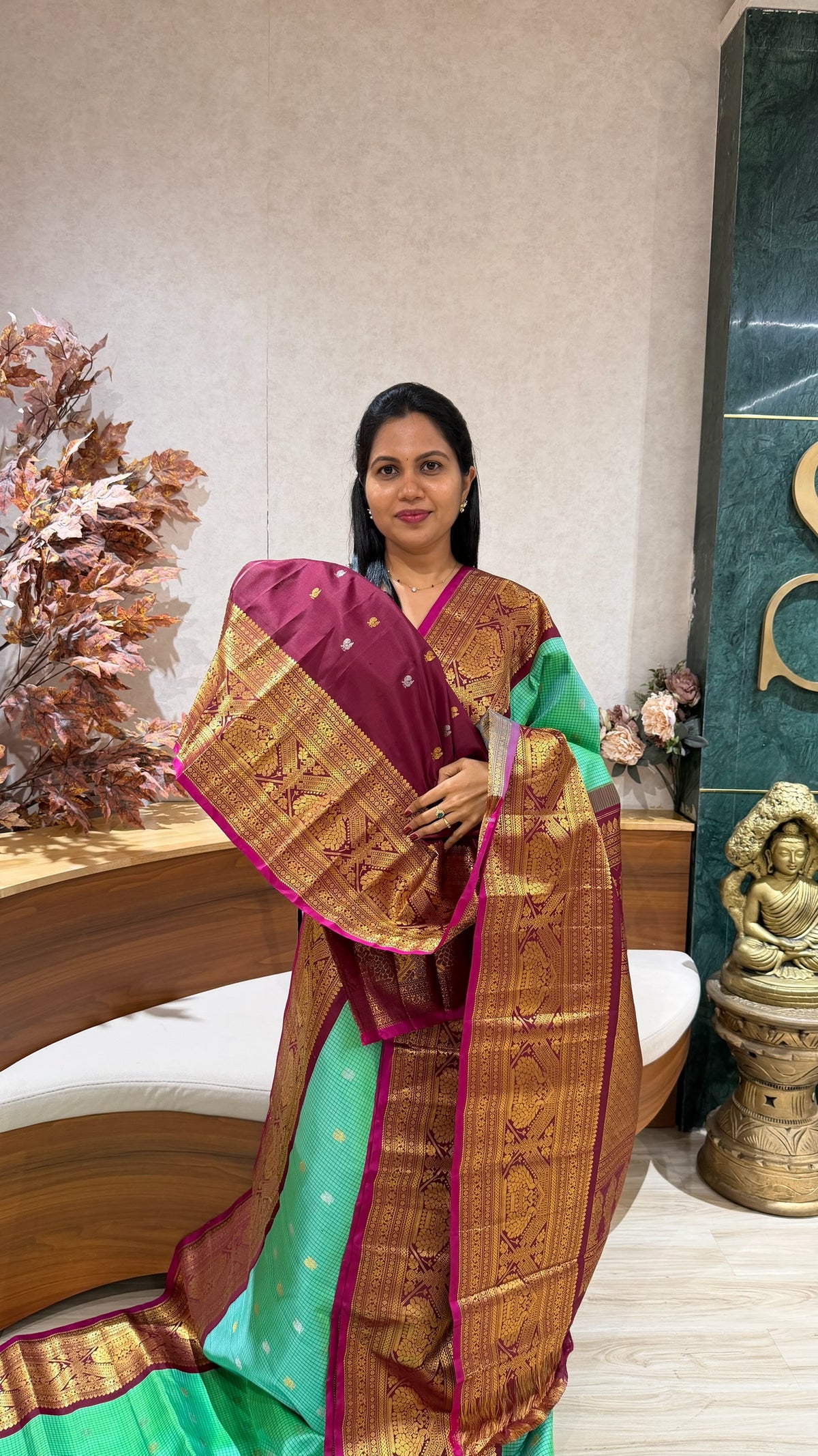 Handloom Gadwal pattu