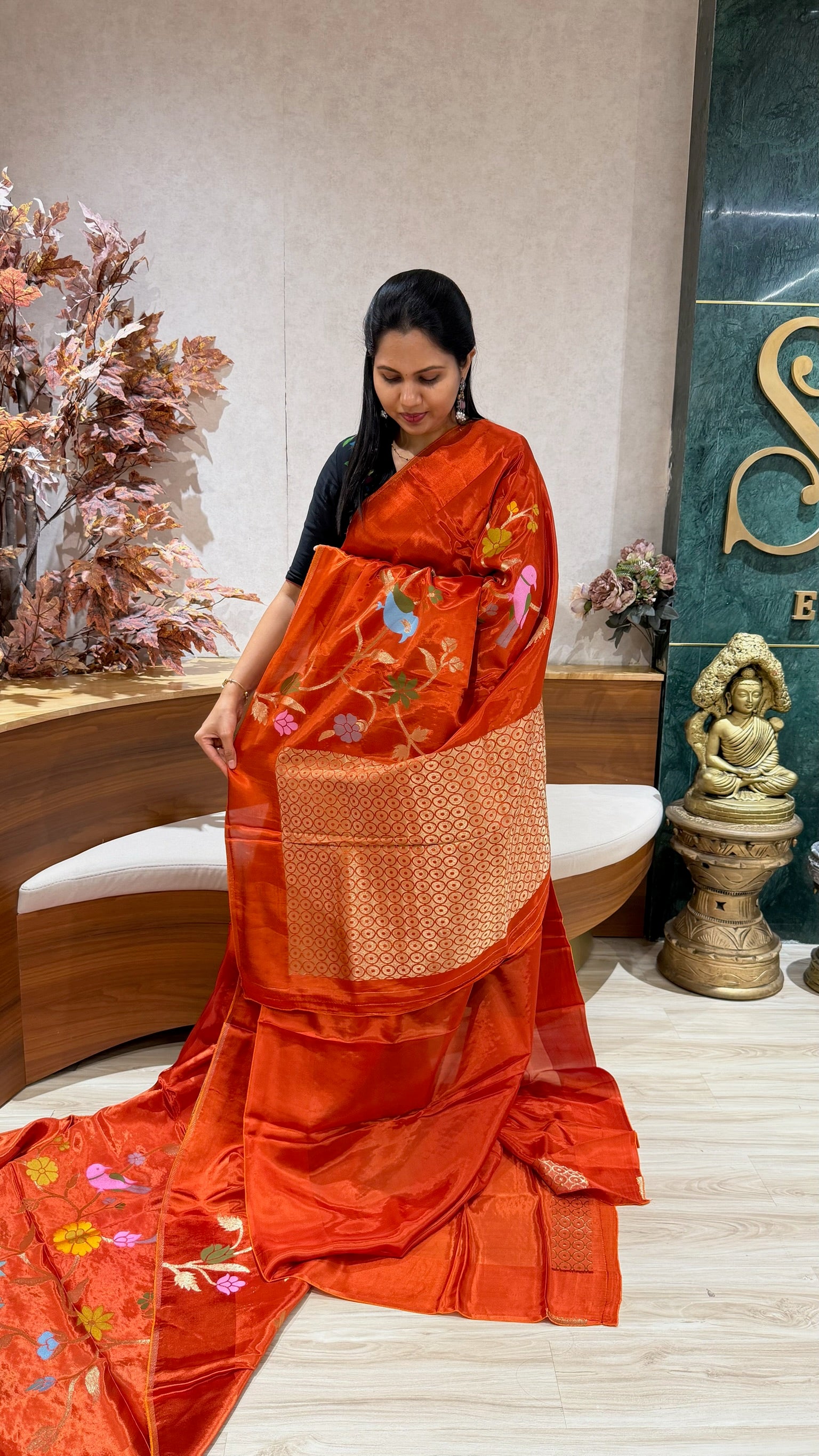 Ho crepe orange