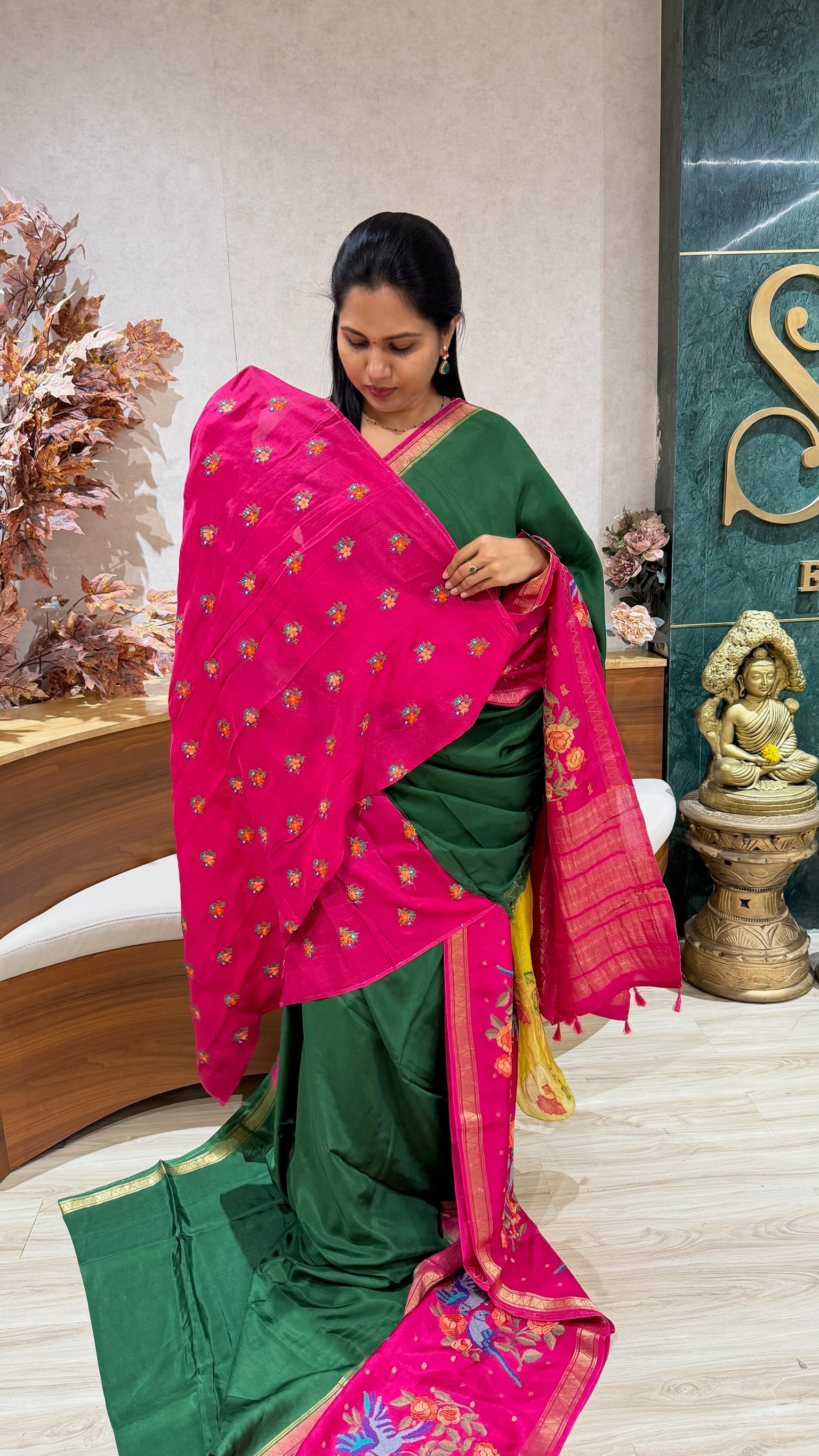 Fancy mysore silk