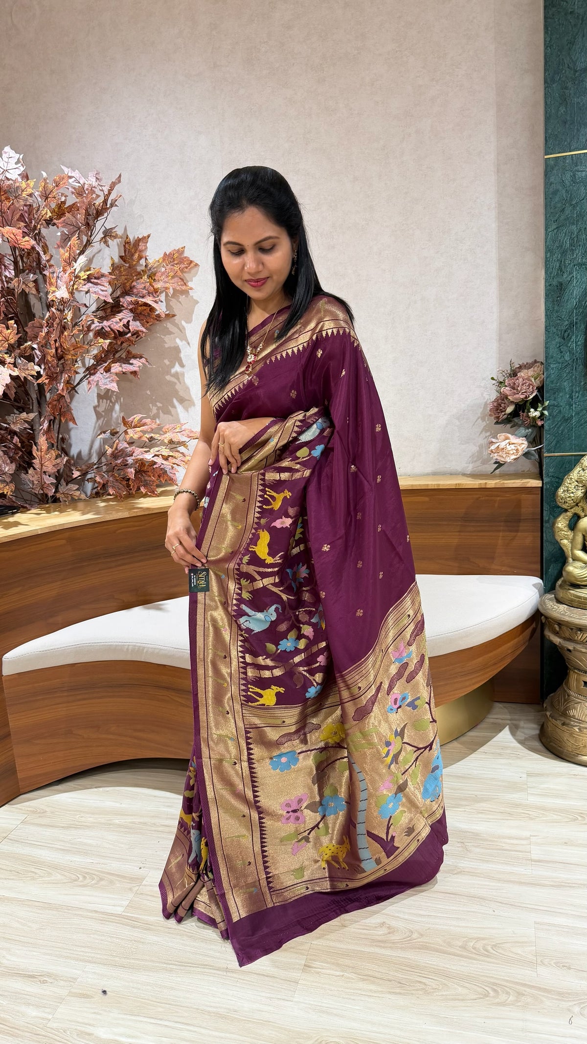 Russian silk jhamdhani