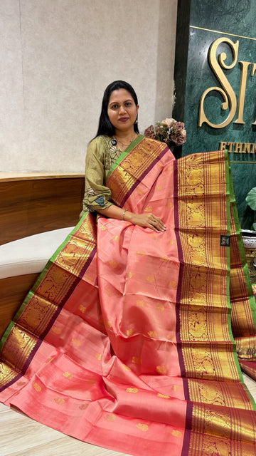 Handloom Gadwal kanchi borders