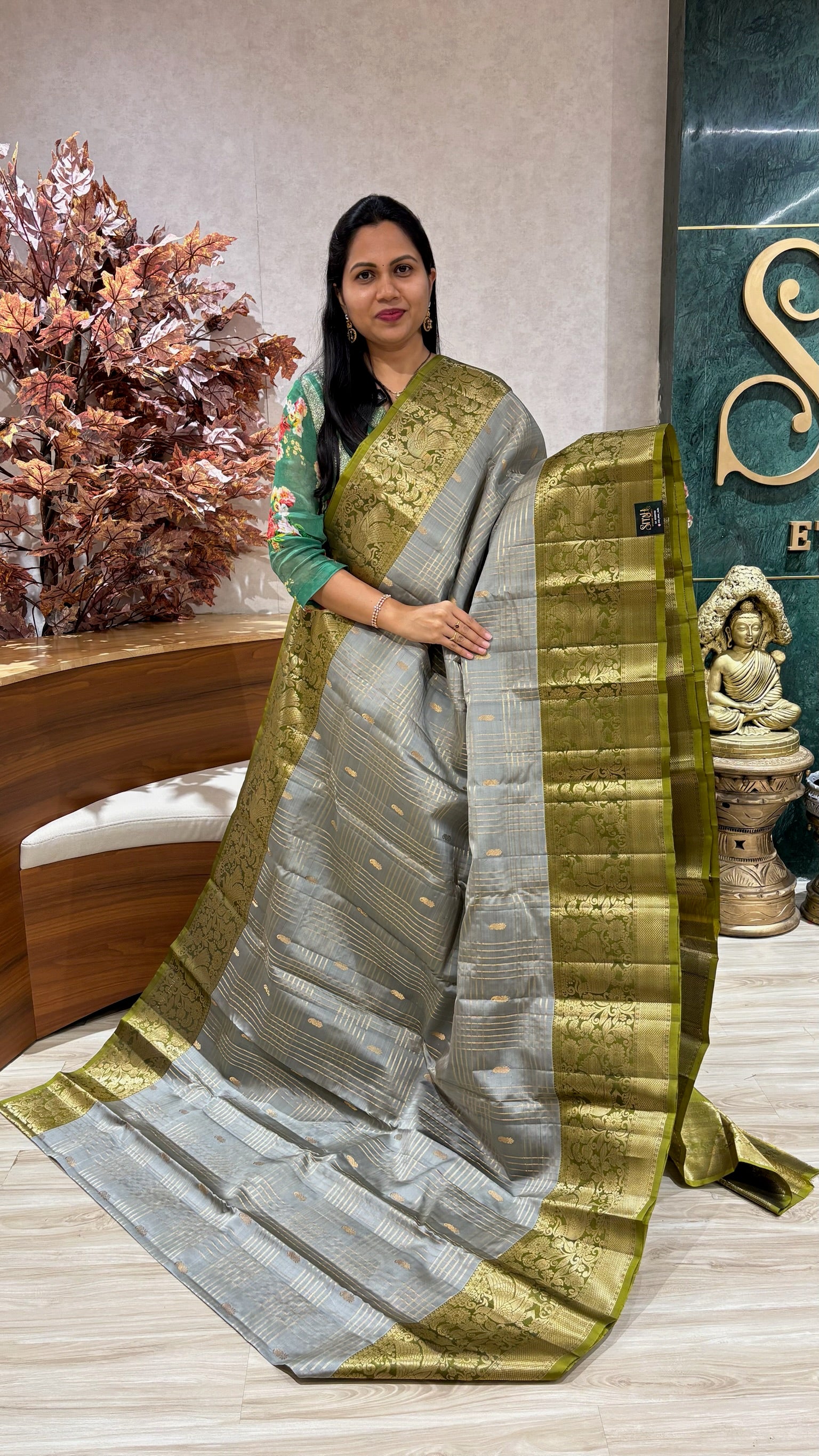 Vintage handloom kanchi pattu