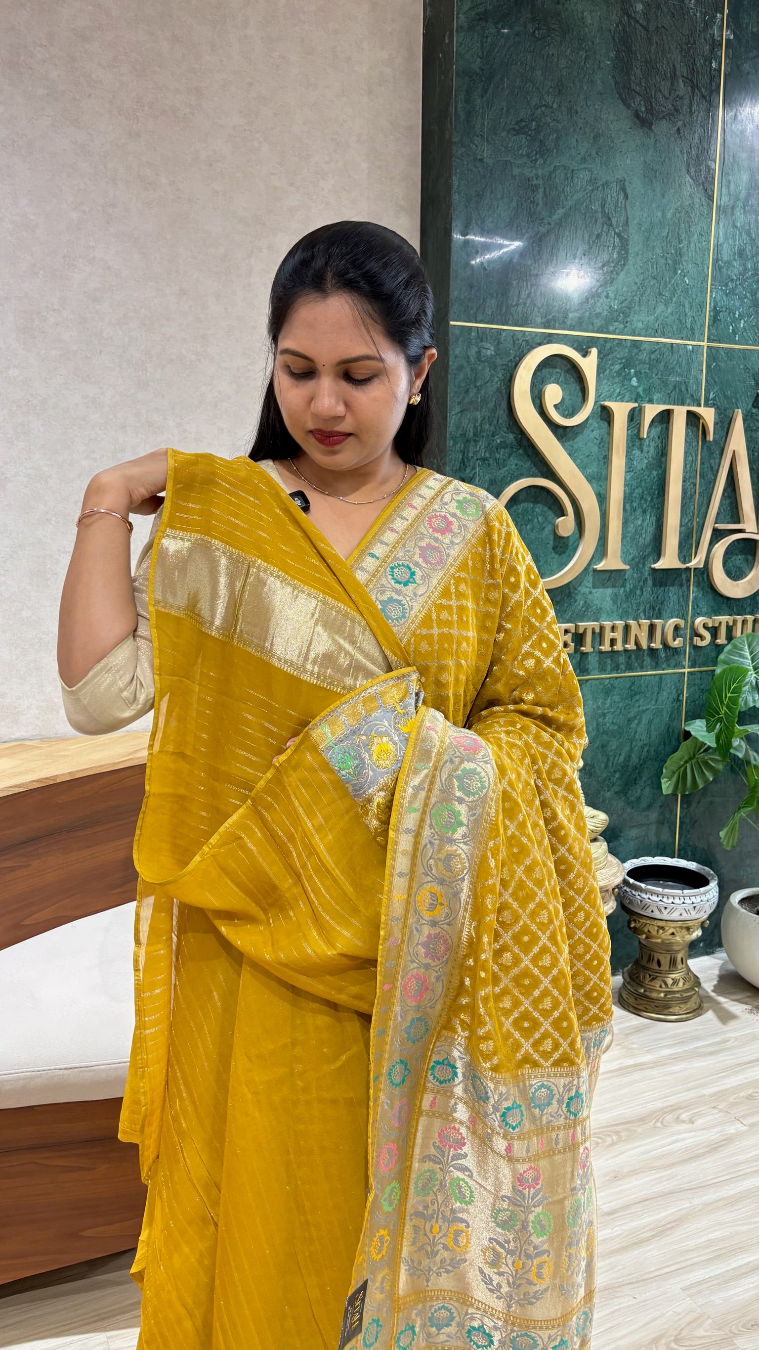 Georgette Banaras Paithani