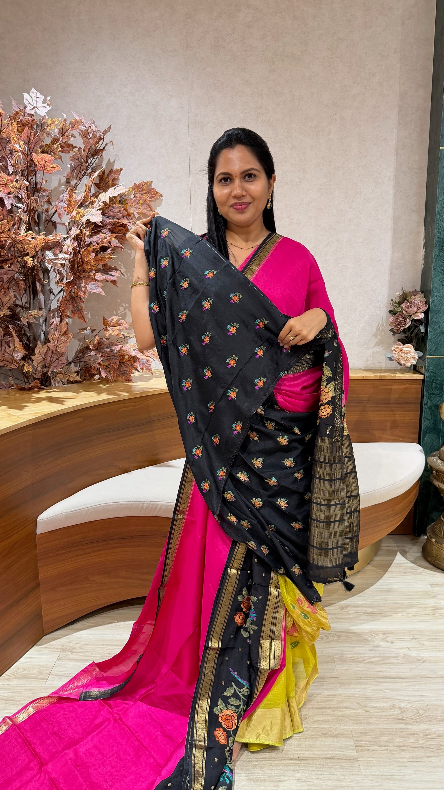 Fancy mysore silk