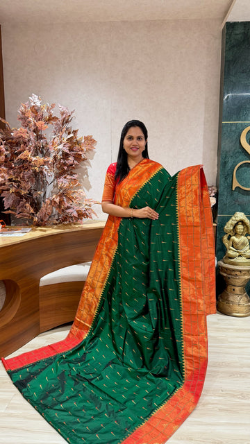 Pure silk paithani