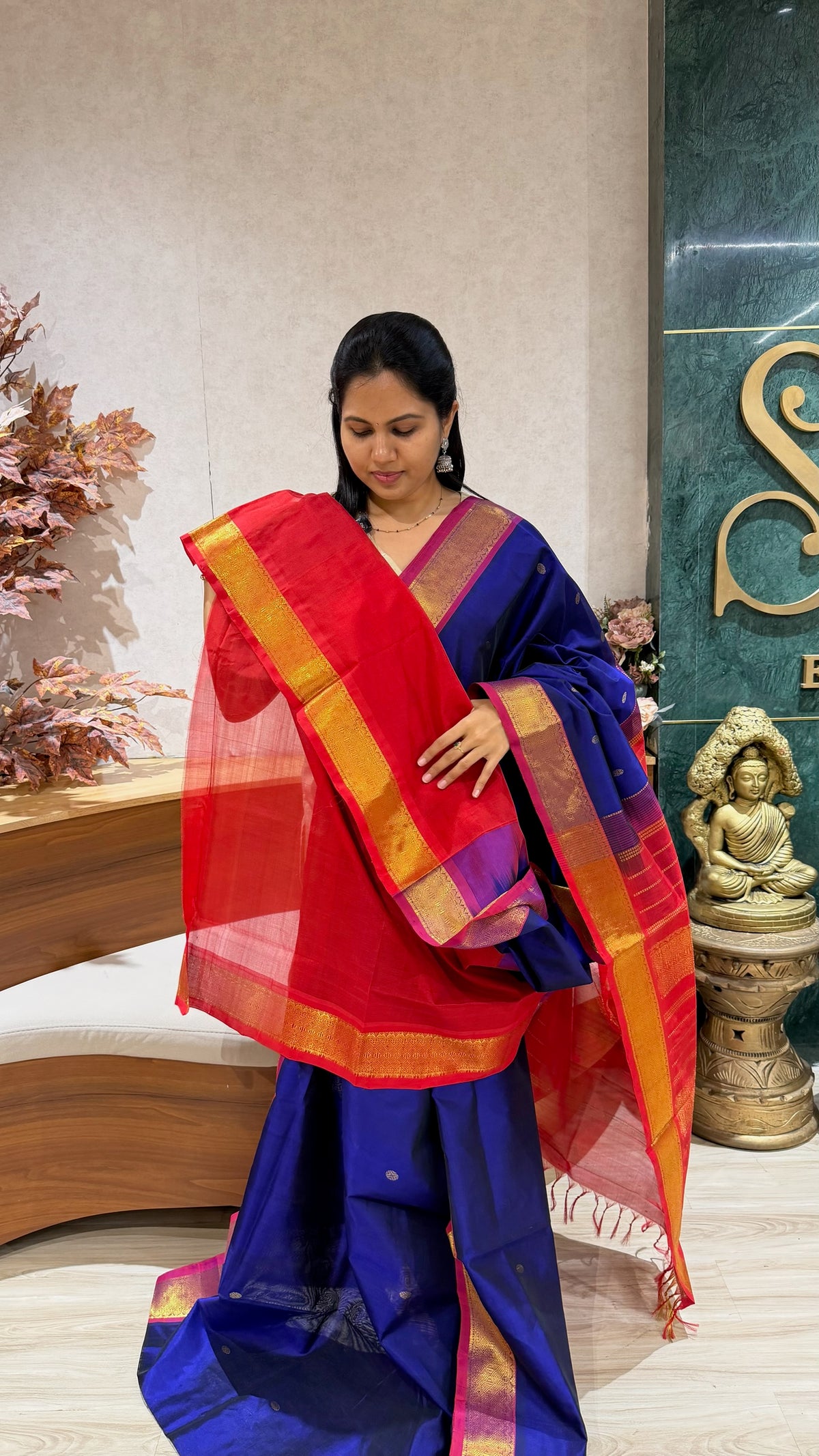 Handloom silk cotton