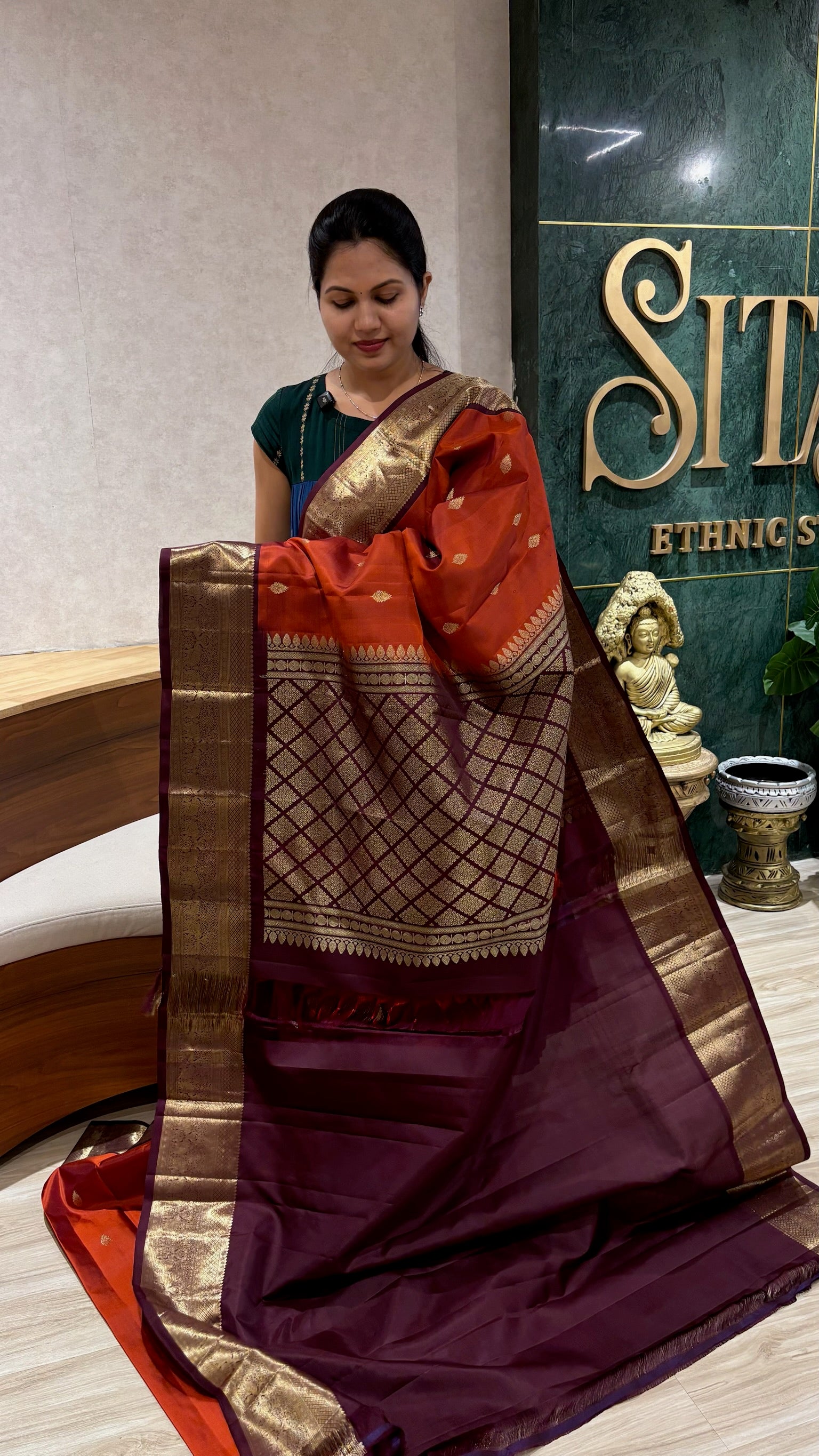 Handloom kanchi pattu
