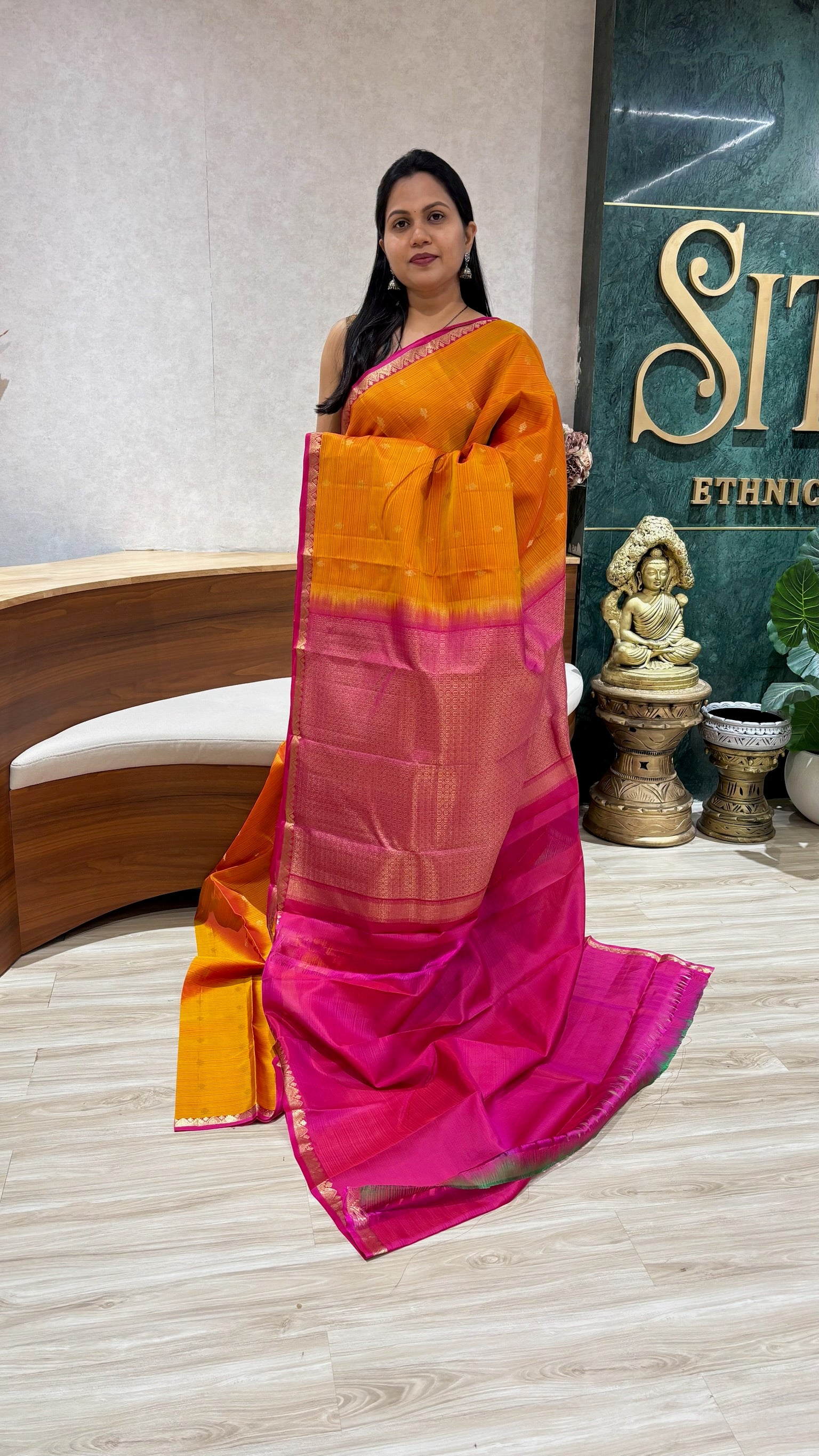 Small border kanchi pattu