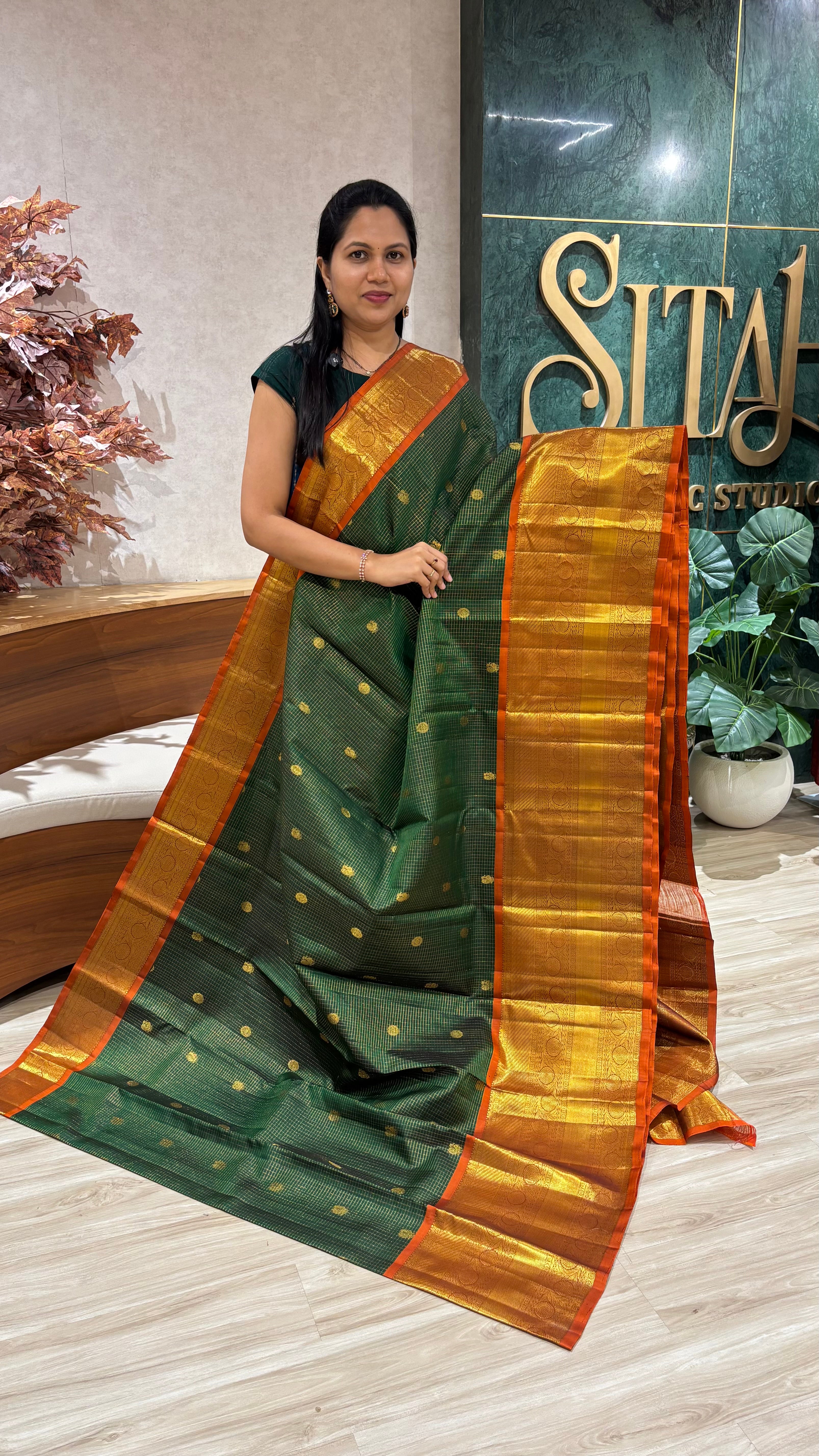 Handloom kanchi pattu
