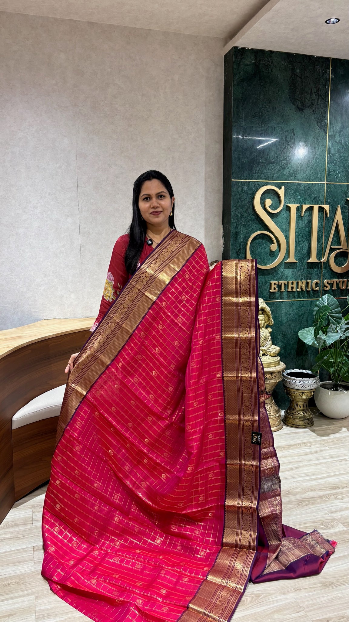 Light weight Kanchi pattu