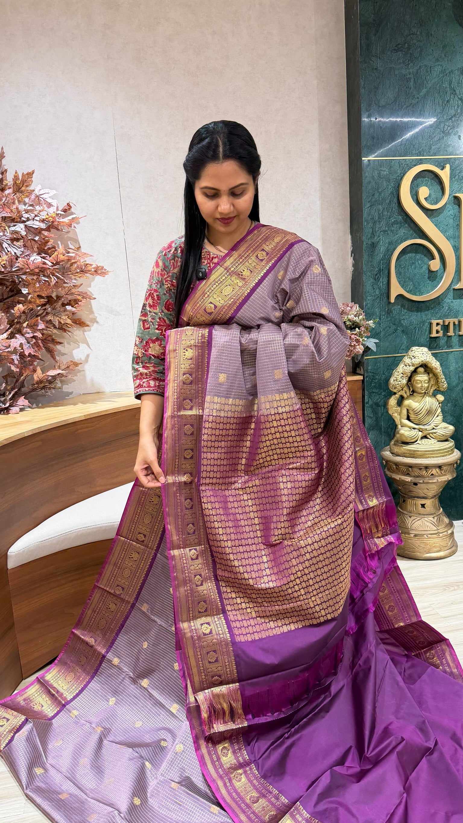 Semi gadwal vintage checks