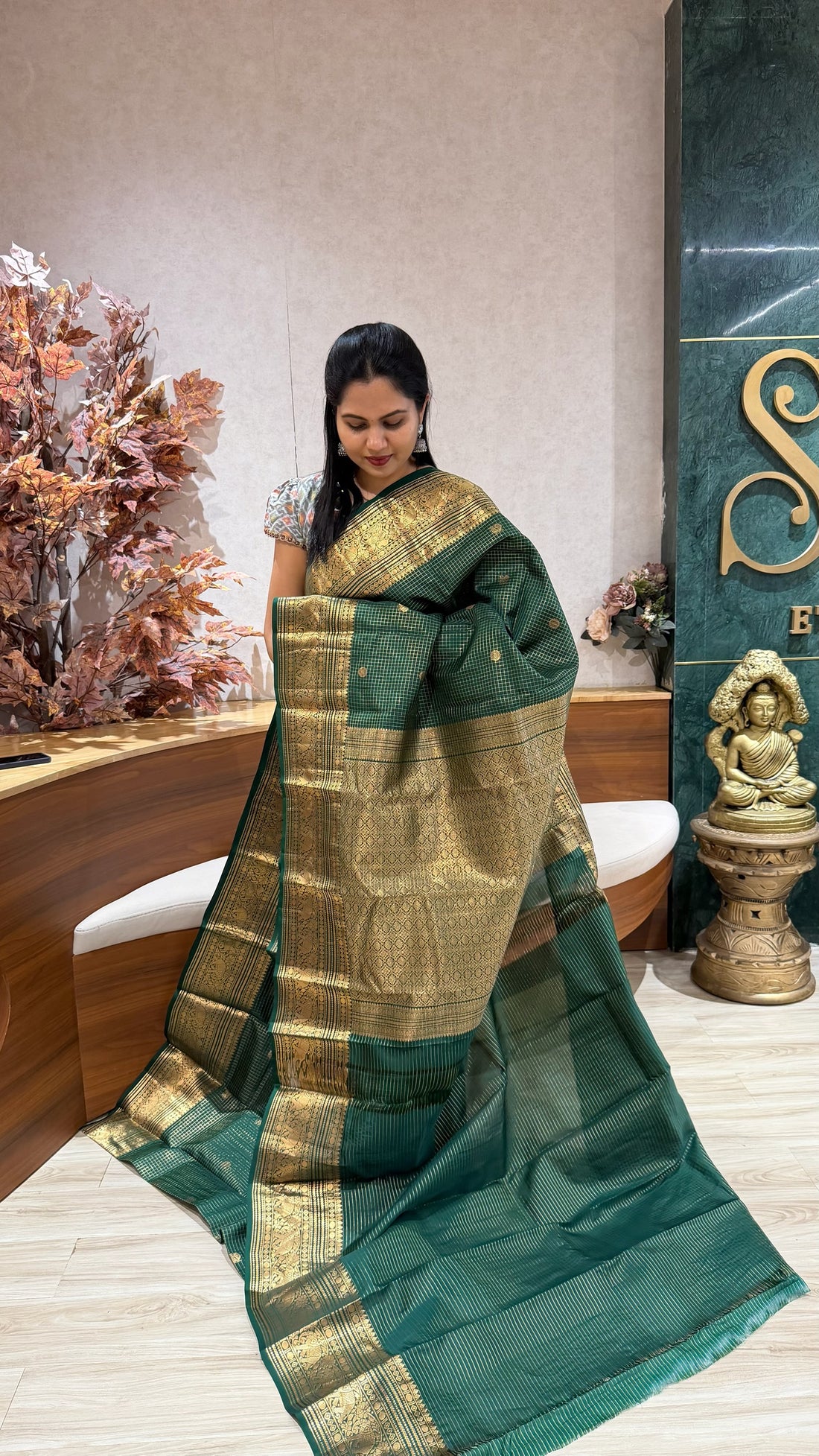 Light weight vintage kanchi
