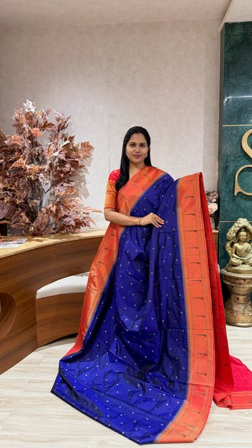 Pure silk paithani