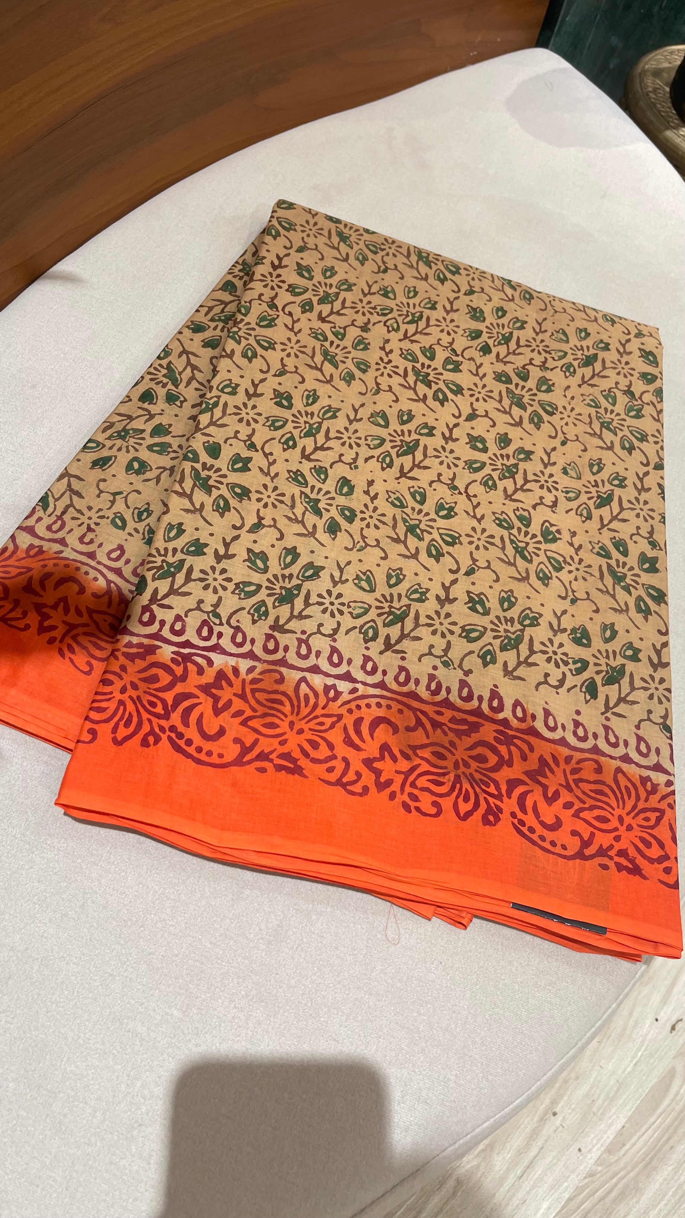 Summer cotton saree