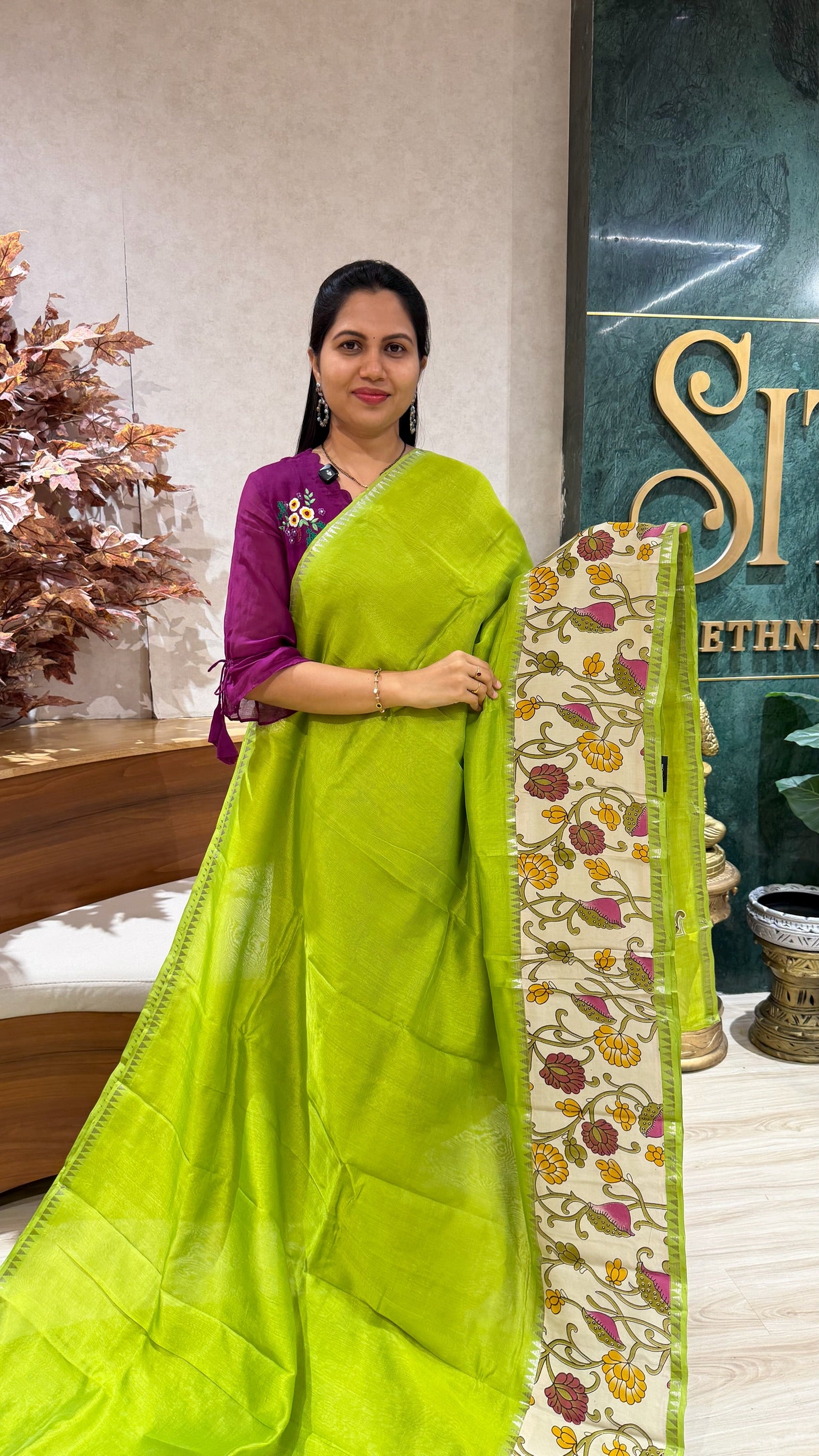 Mangalgiri work blouse