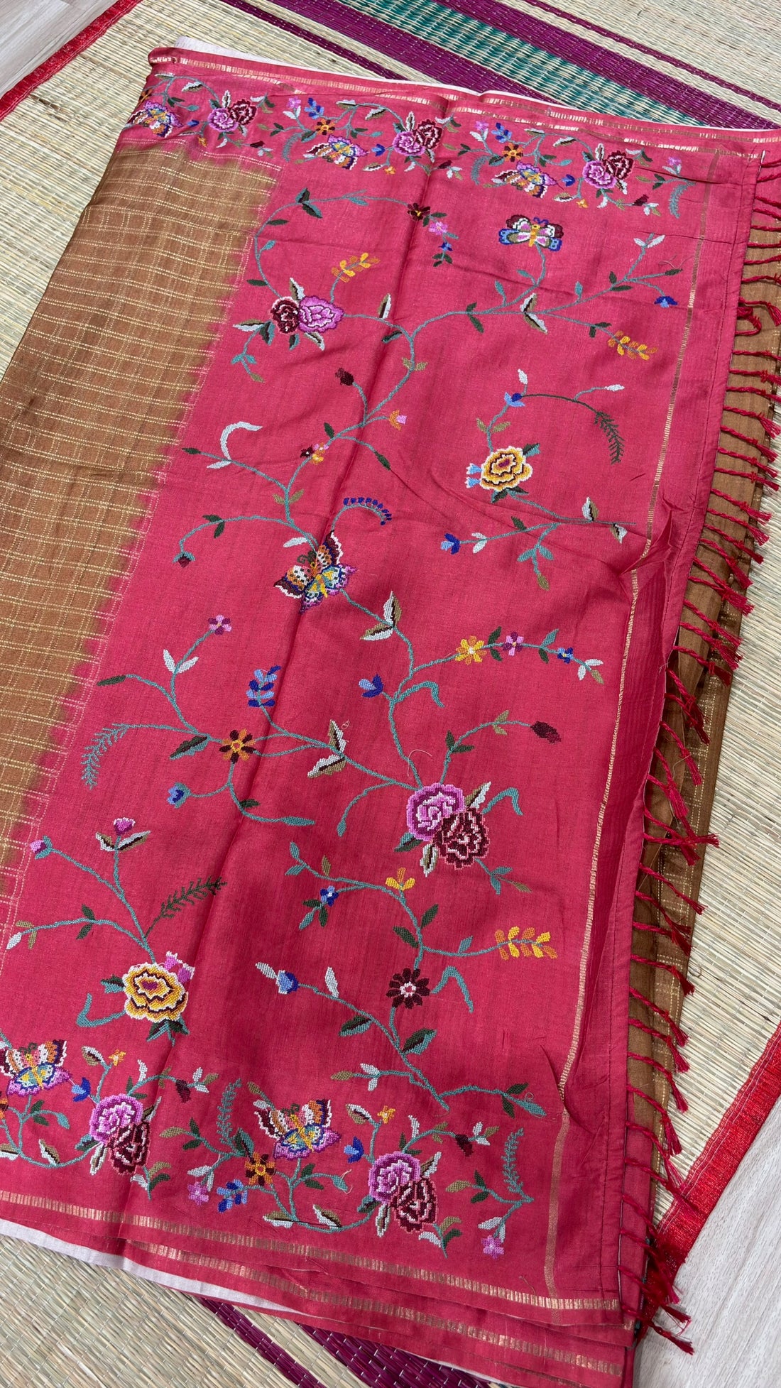 Tussar pettit work