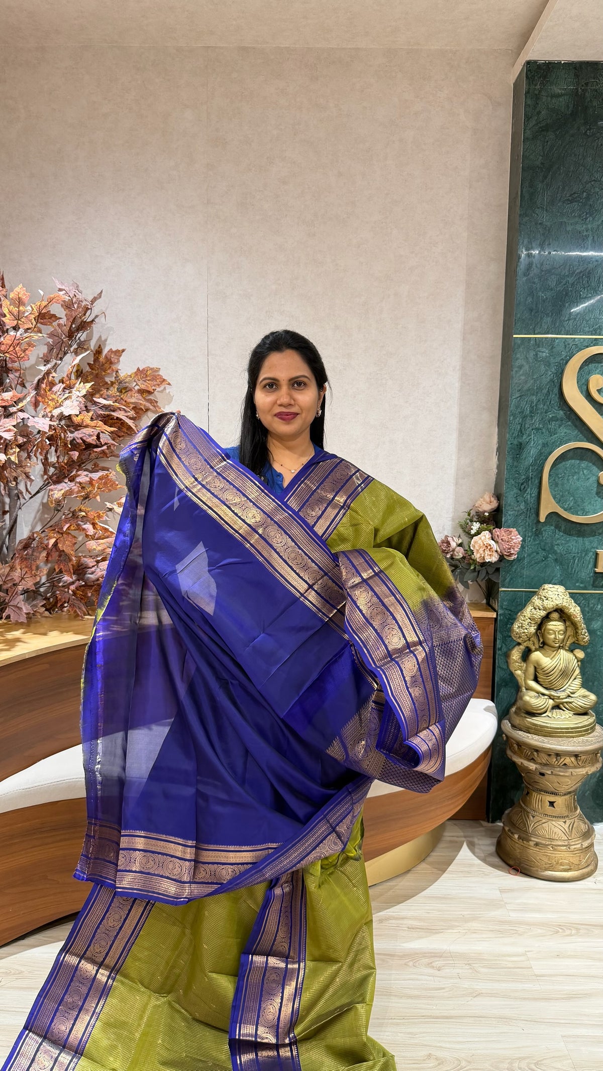 Light weight Kanchi pattu