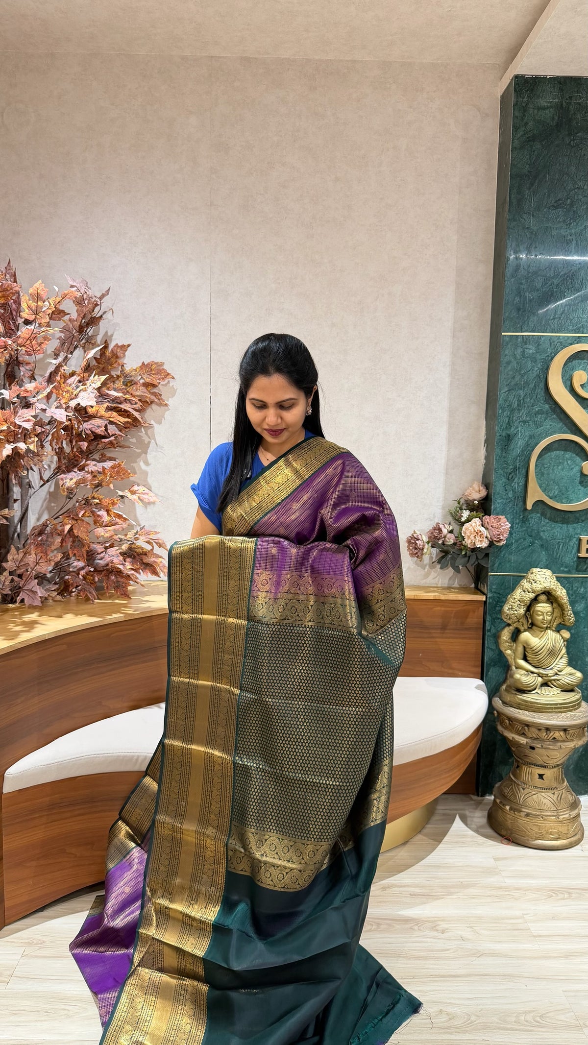 Light weight Kanchi pattu