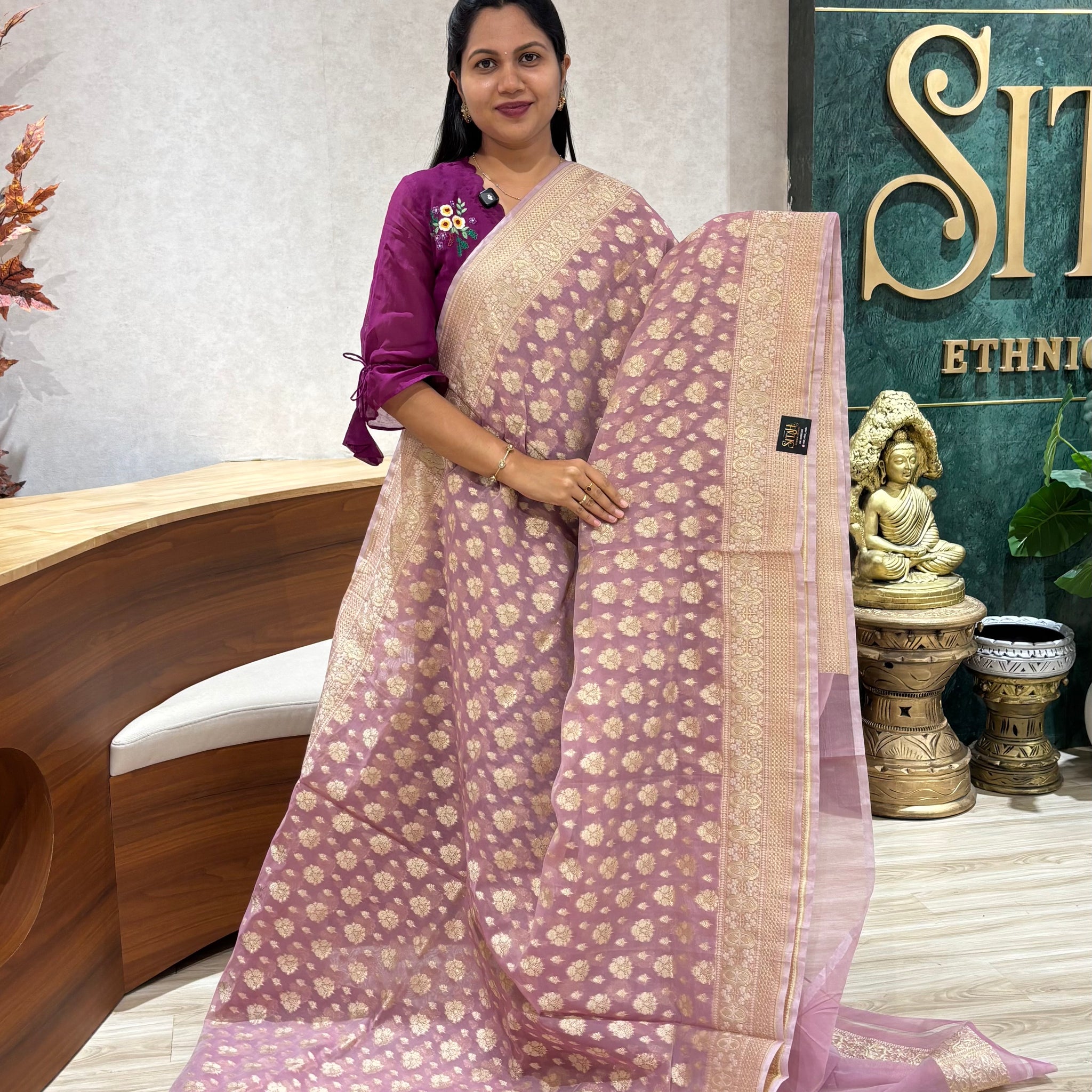 Cotton kora onion pink