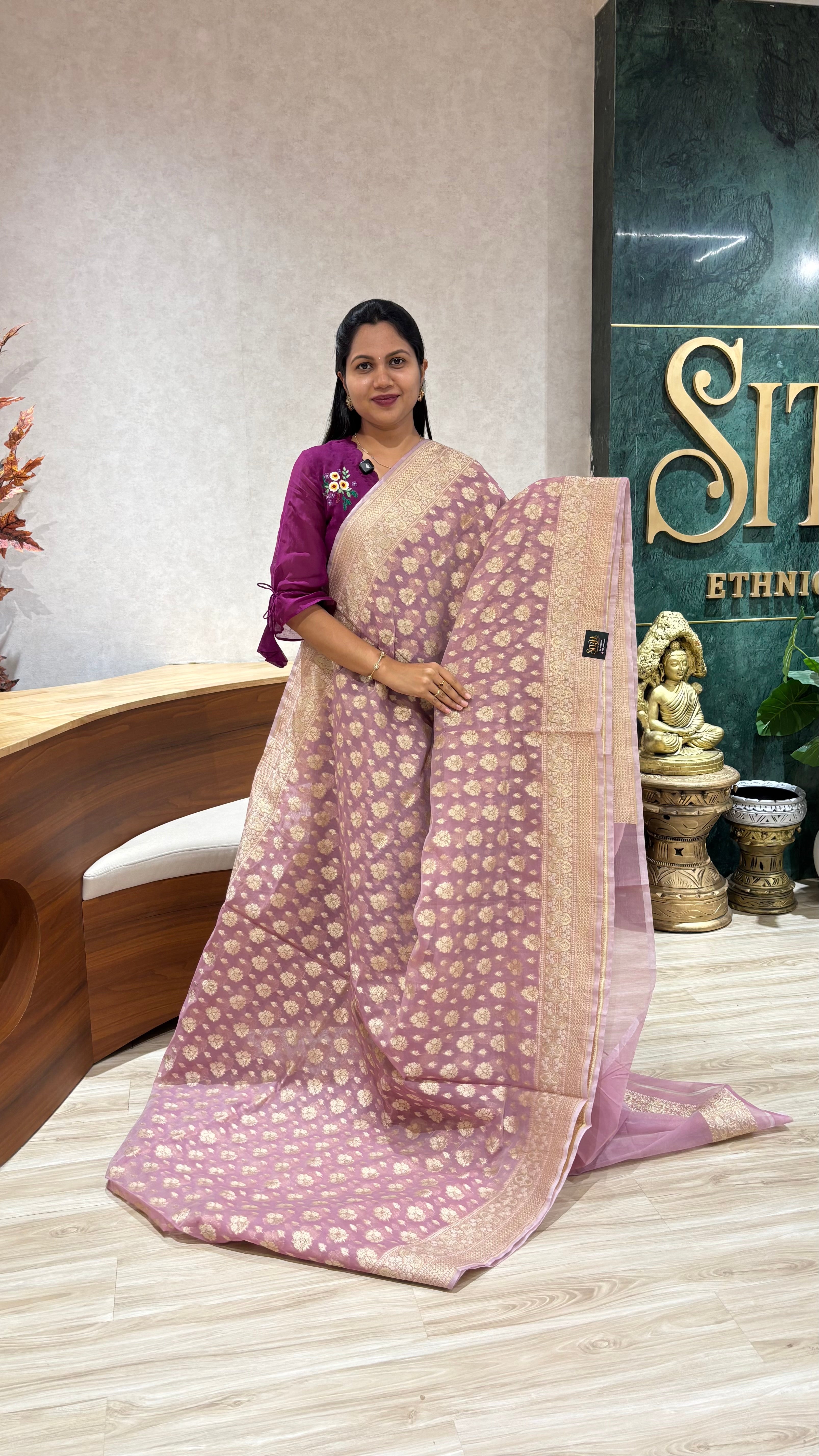 Cotton kora onion pink