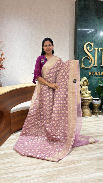 Cotton kora onion pink