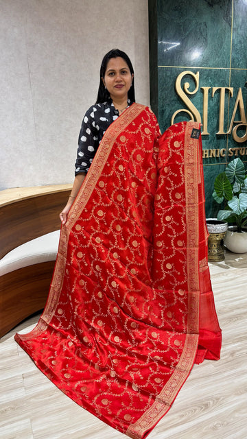 Banaras satin georgette