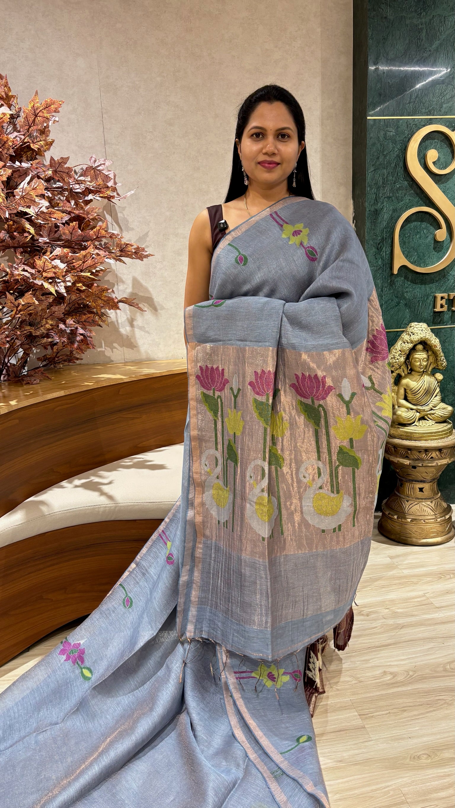 Tissue linen jhamdani