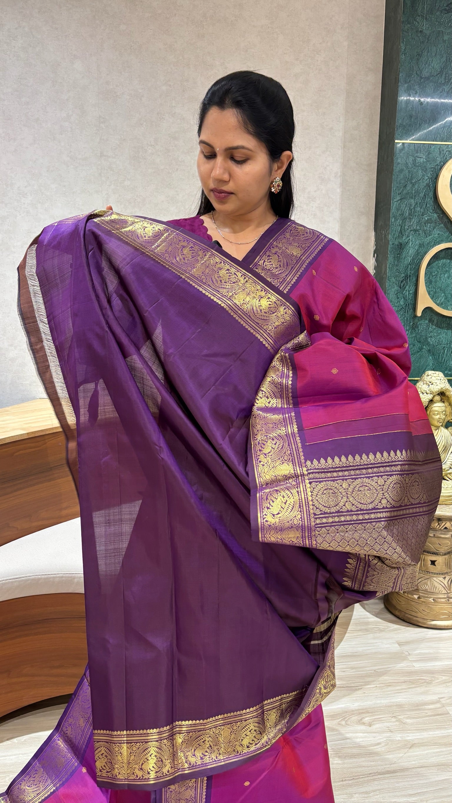 Handloom kanchi pattu