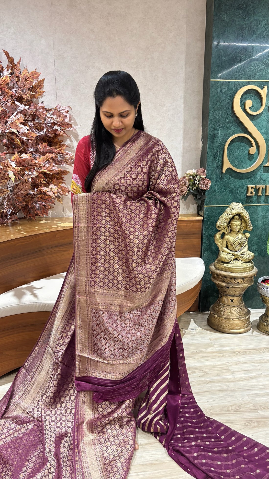 Banaras crepe brocade