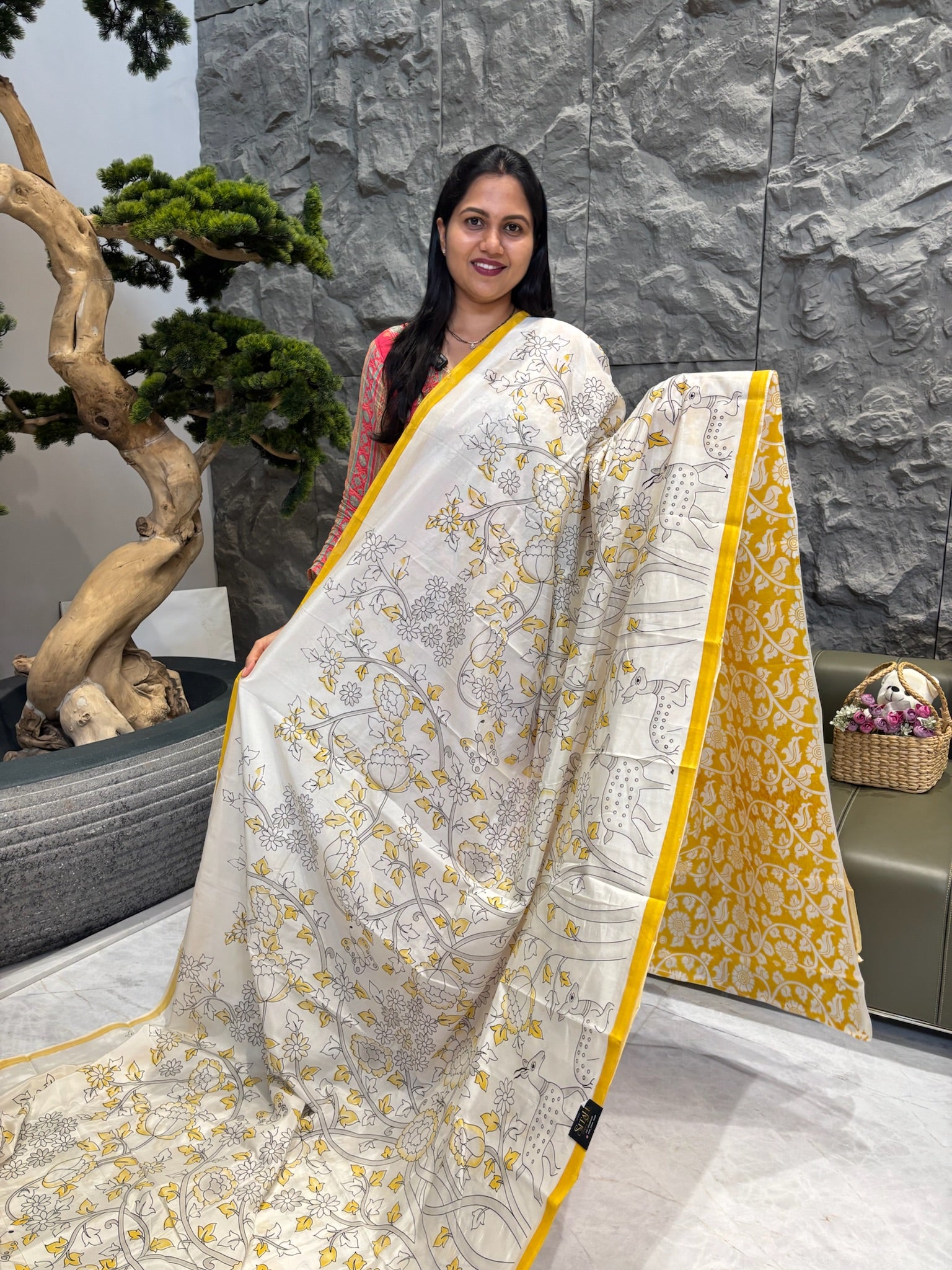 Mangalgiri silk yellow