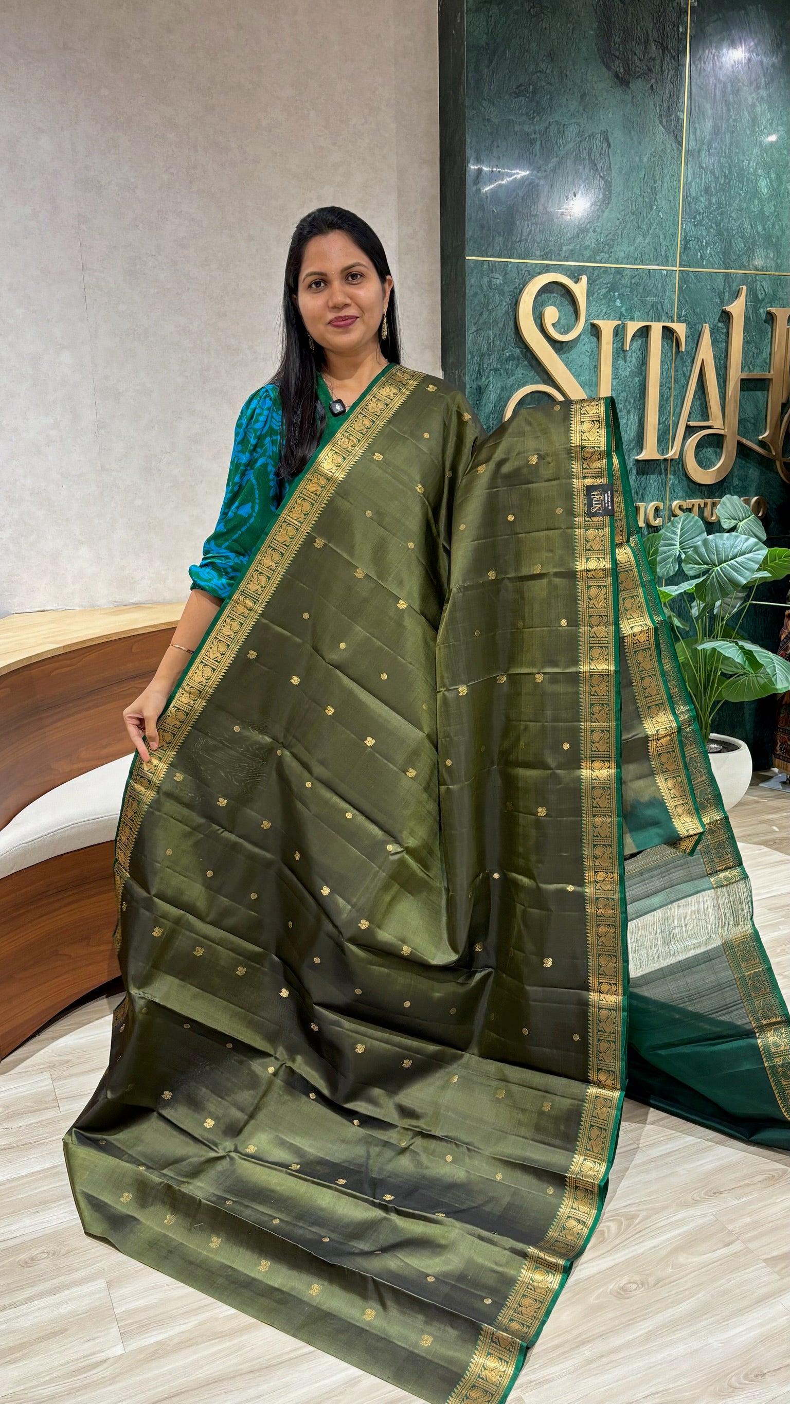 Small border Kanchi patu