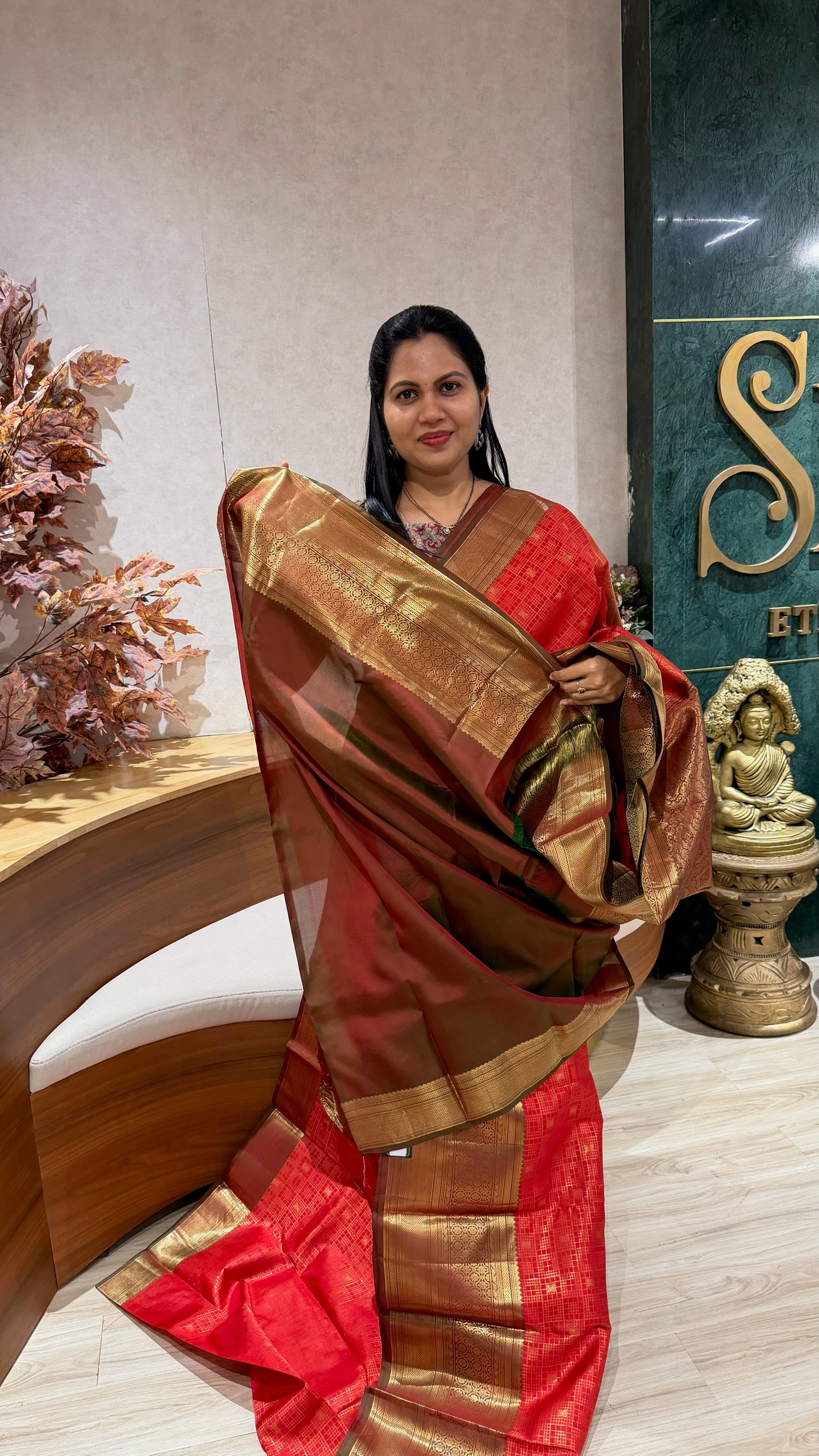 Lightweight vintage kanchi pattu