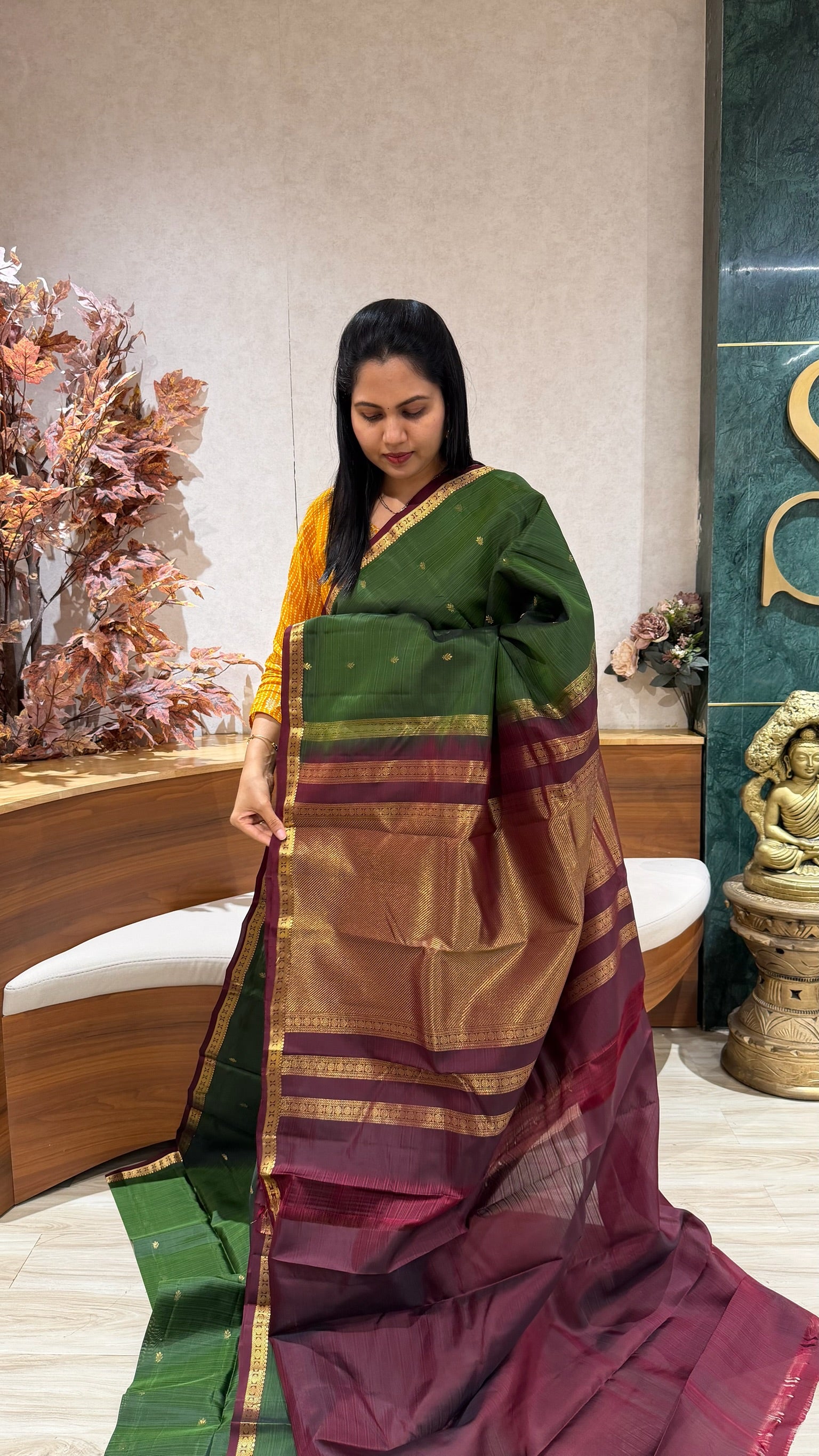 Small border kanchi pattu