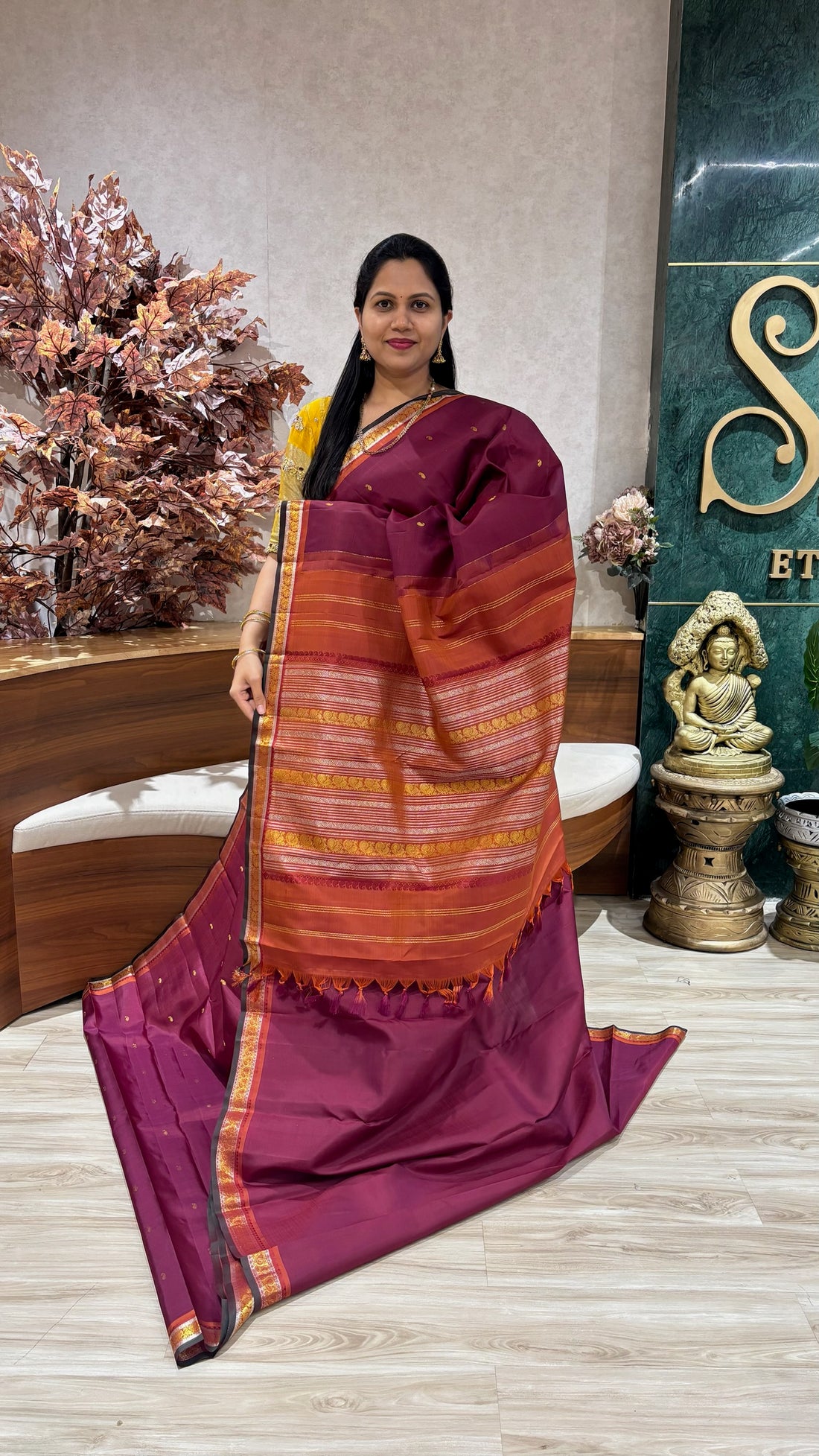 Premium vintage kanchi pattu