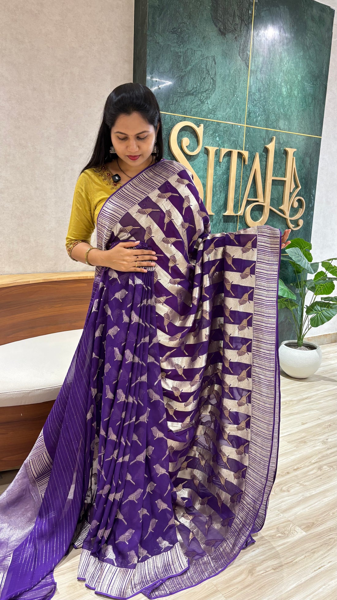 Georgette bollywood style