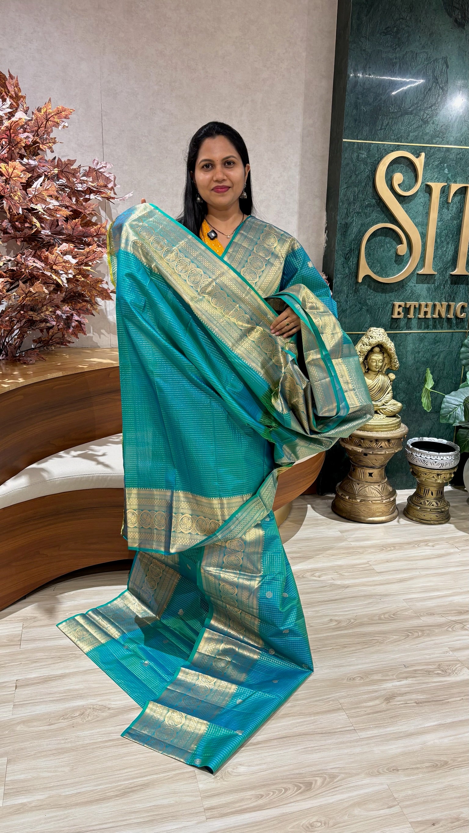 Vintage handloom kanchi pattu