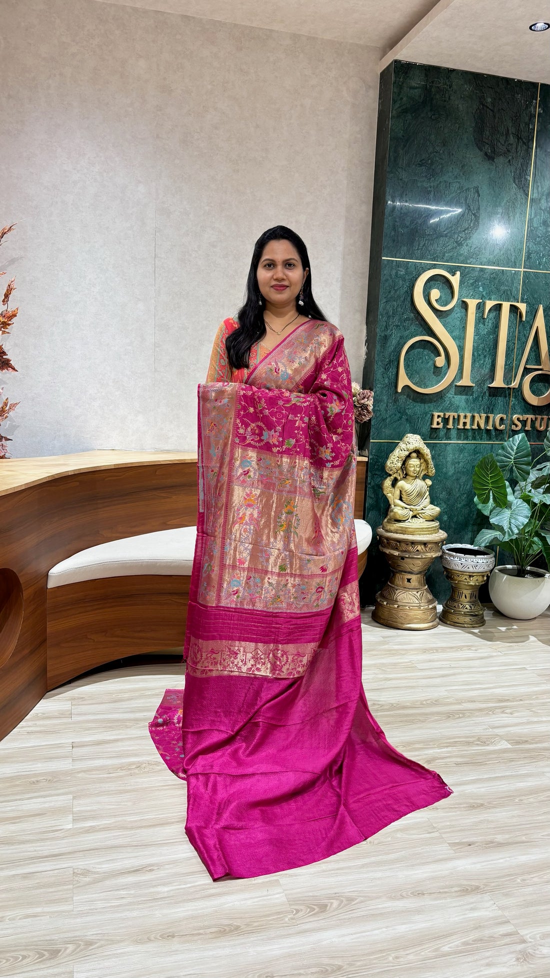 Munga silk banaras weaving