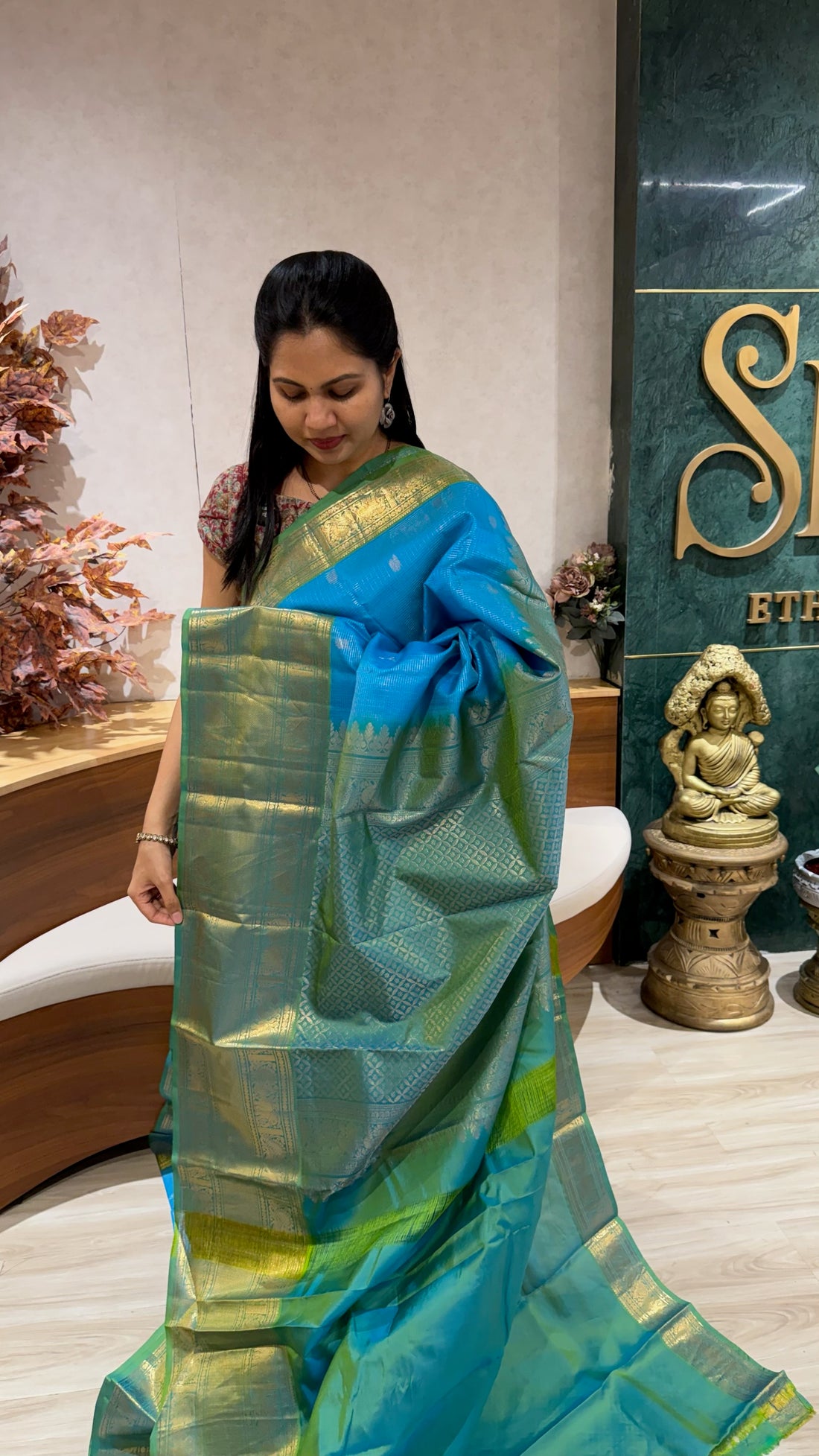 Lightweight vintage kanchi pattu