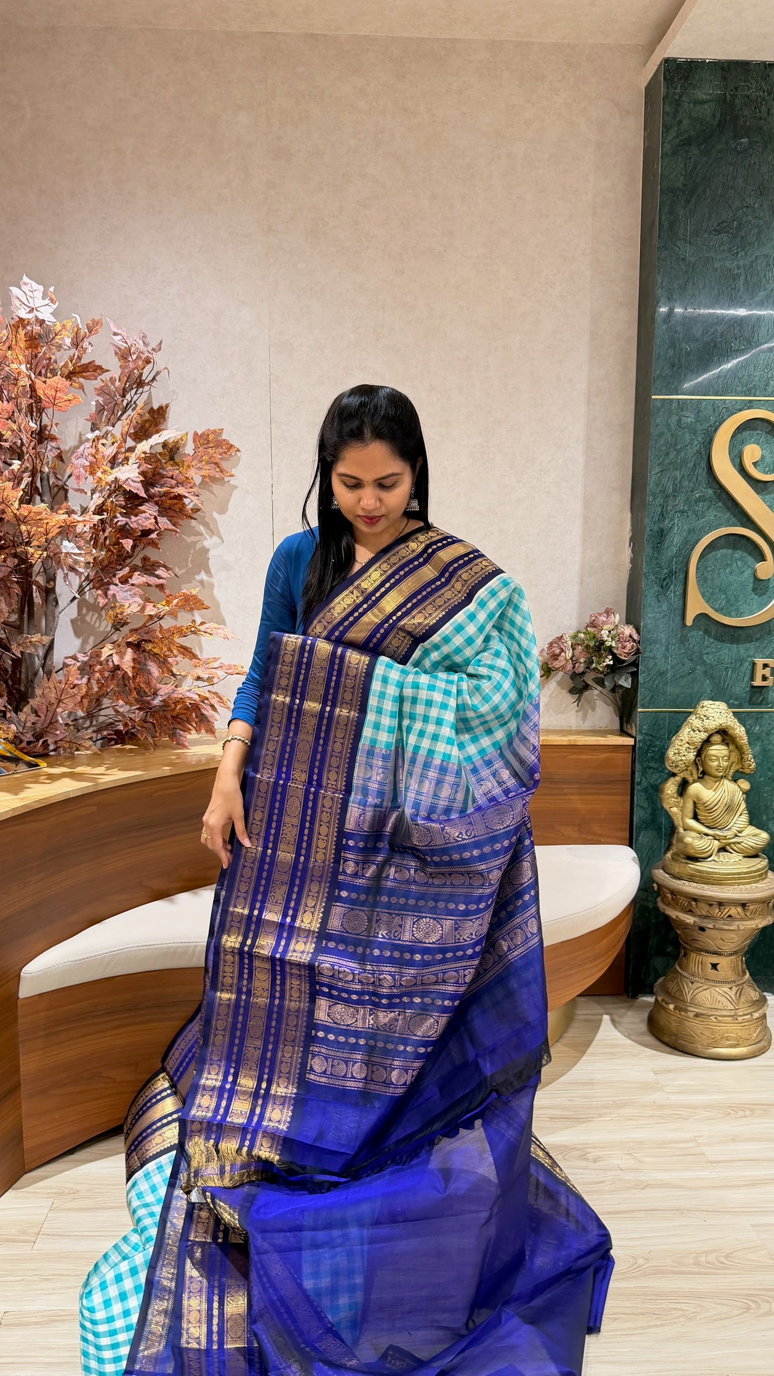 Handloom silk cotton