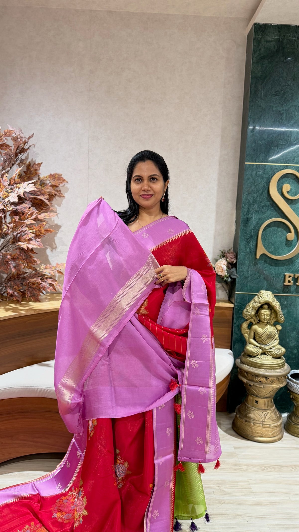 Tussar weaving