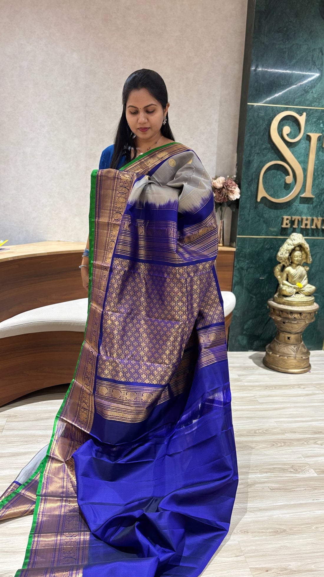 Handloom Gadwal pattu