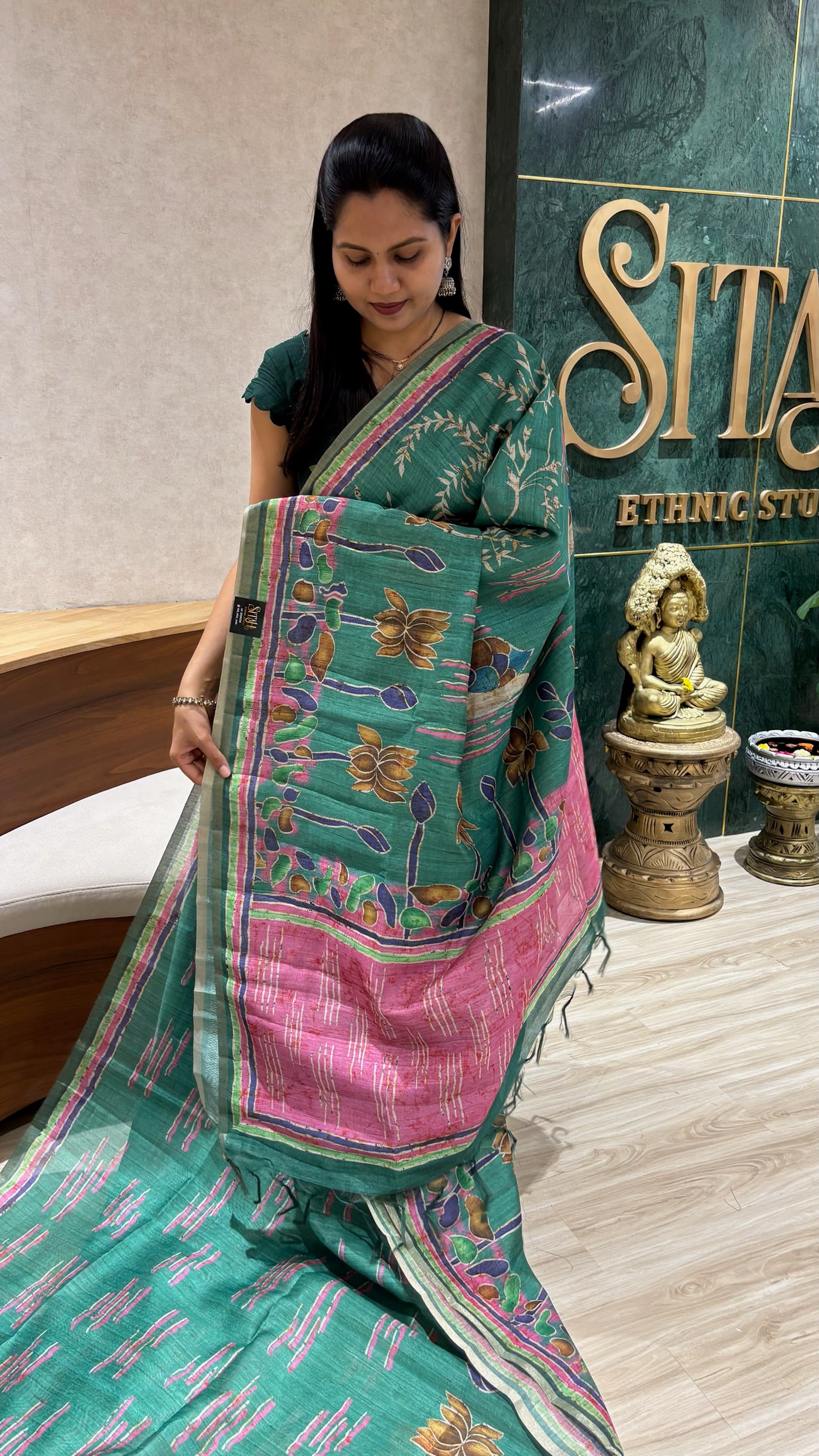 Tussar prints