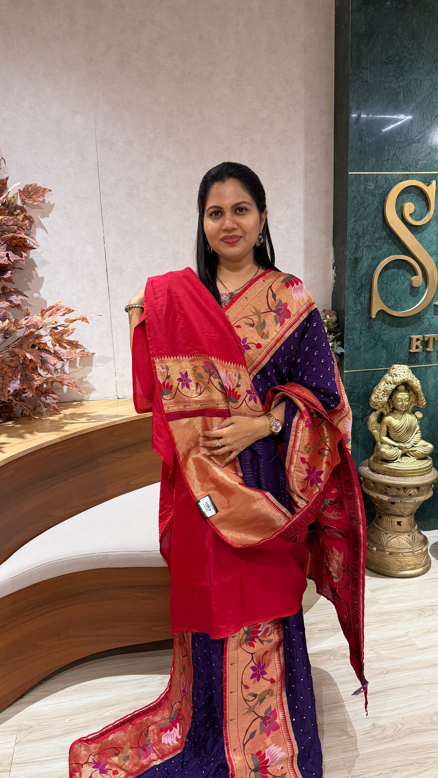Fancy bandhini paithani