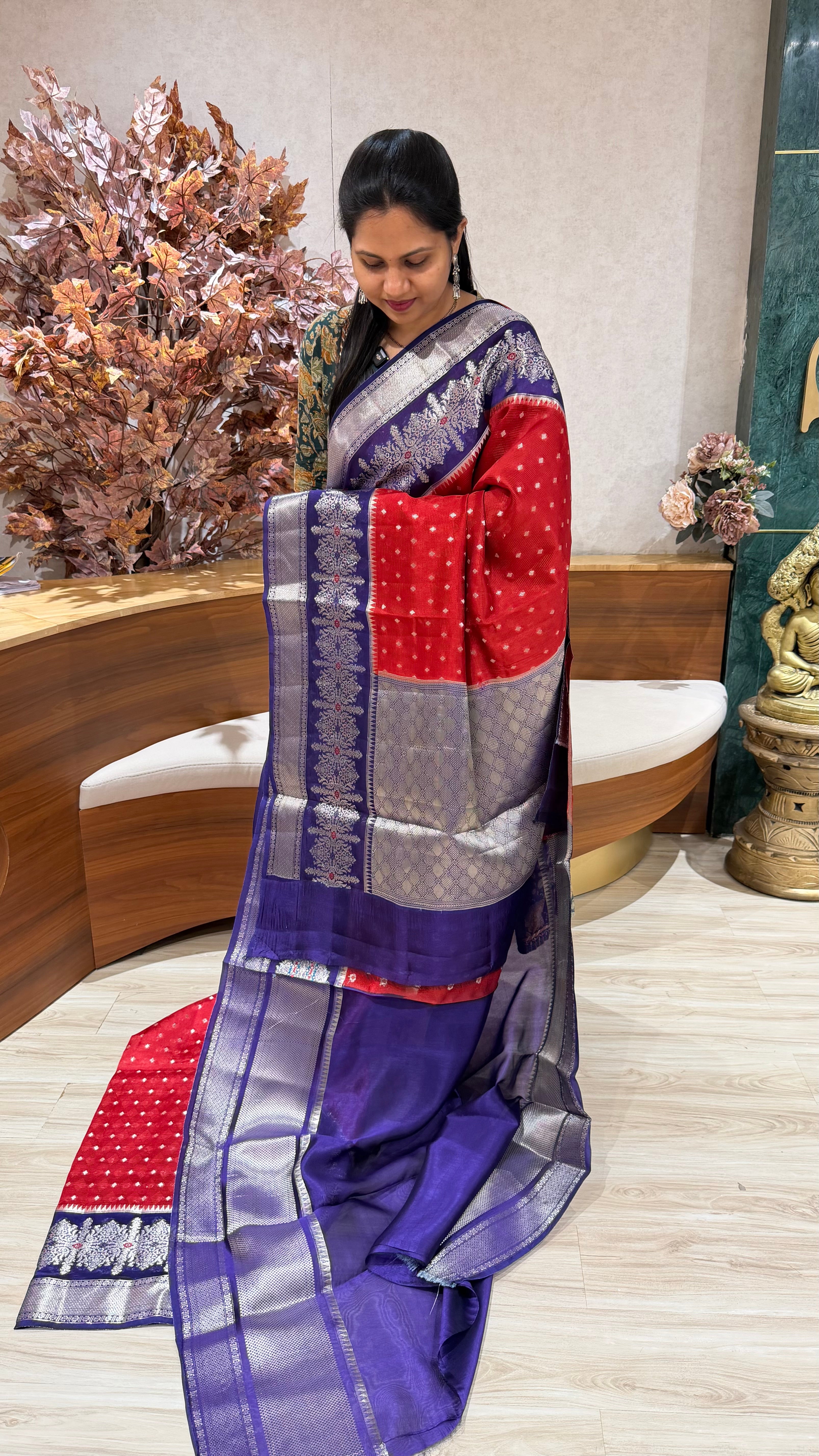 Banaras chanderi pattu